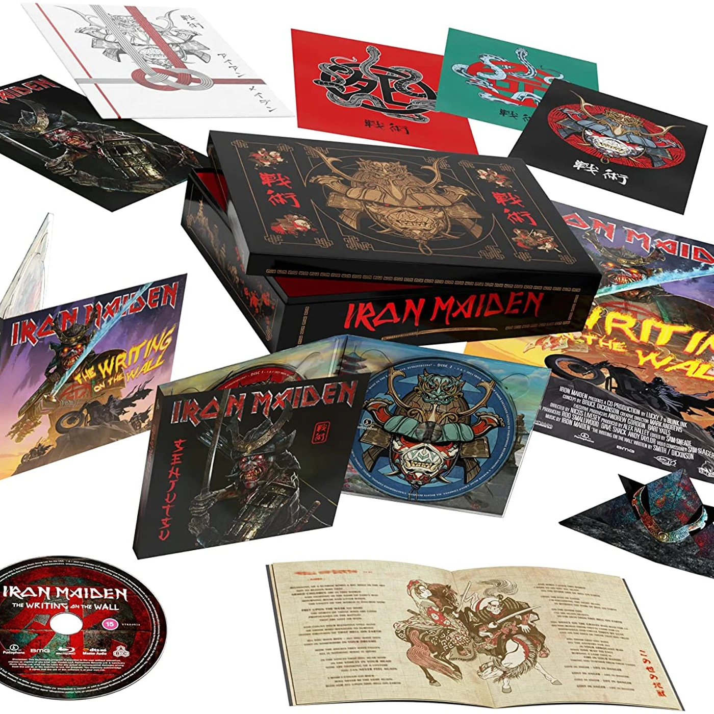 Iron Maiden 3 Disc - Senjutsu (Super Deluxe Boxset) CD