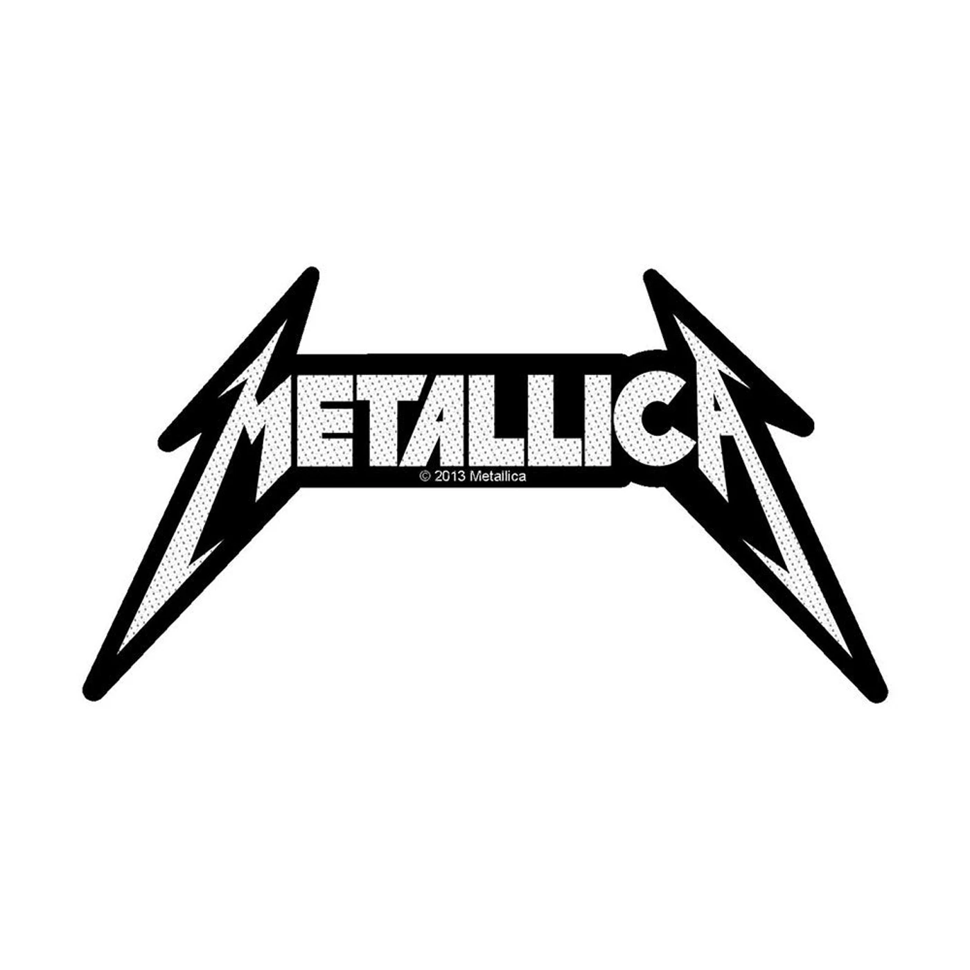 Metallica Patch - Shaped Logo Standard Patch