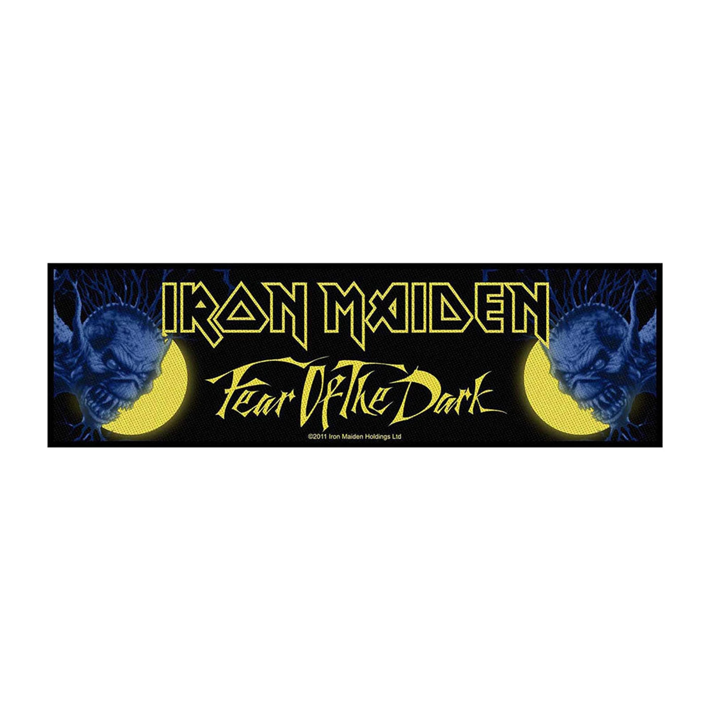 Iron Maiden Patch - Fear Of The Dark Retail Packaged Super Strip