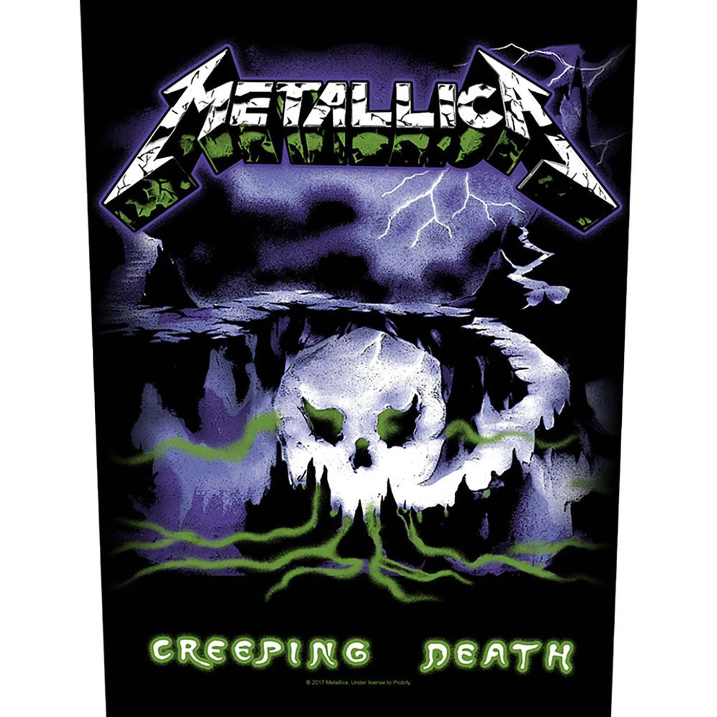 Metallica Patch - Creeping Death Back Patch