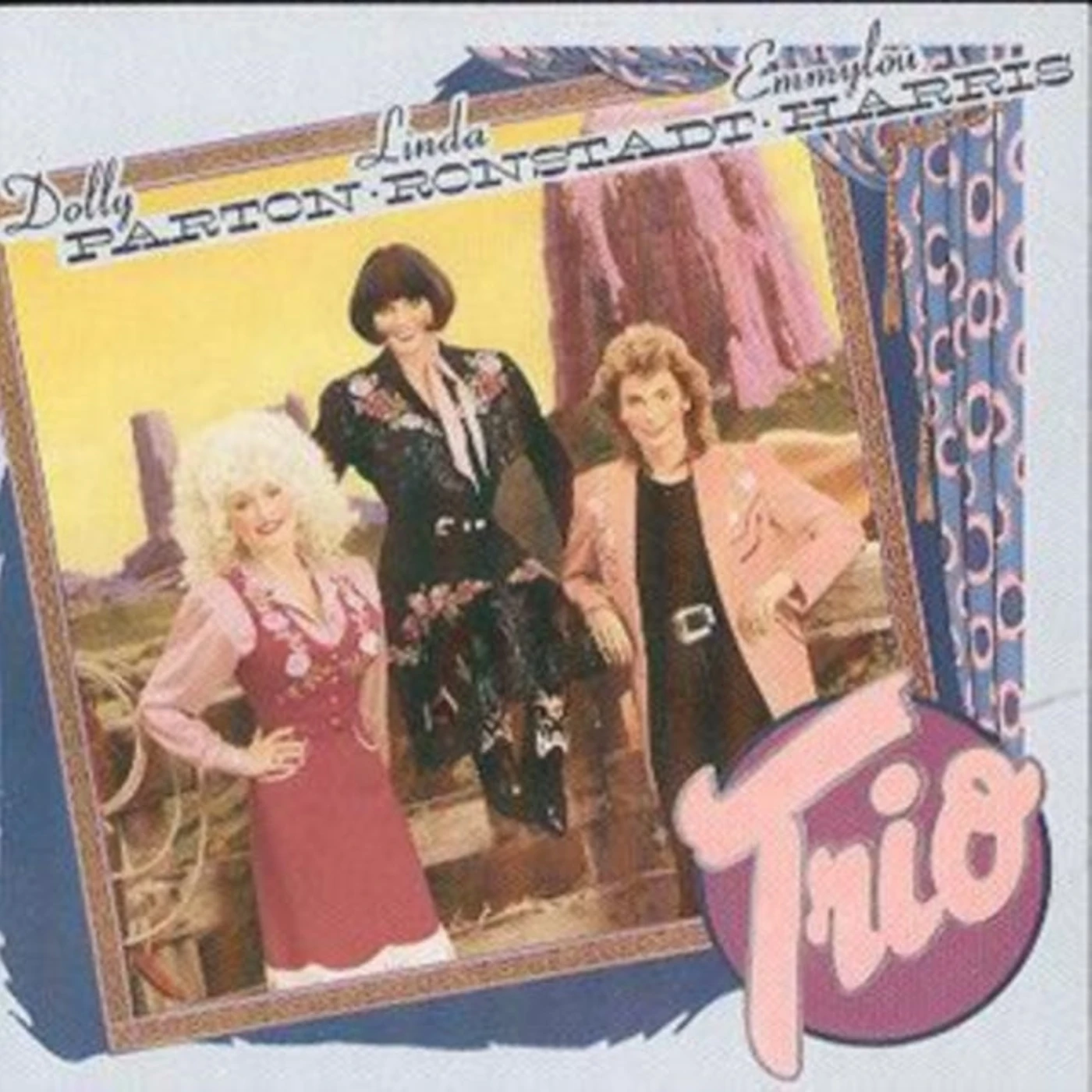 Emmylou Harris, Dolly Parton & Linda Ronstadt CD - Trio