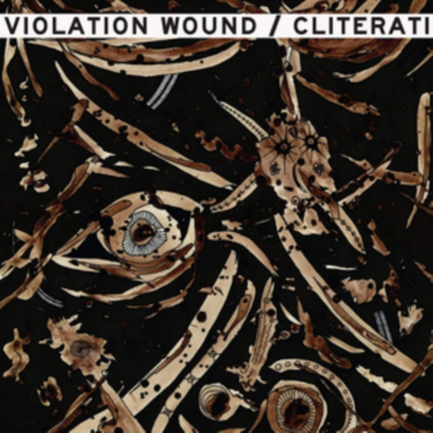 Cliterati / Violation Wound LP - Split (Vinyl)
