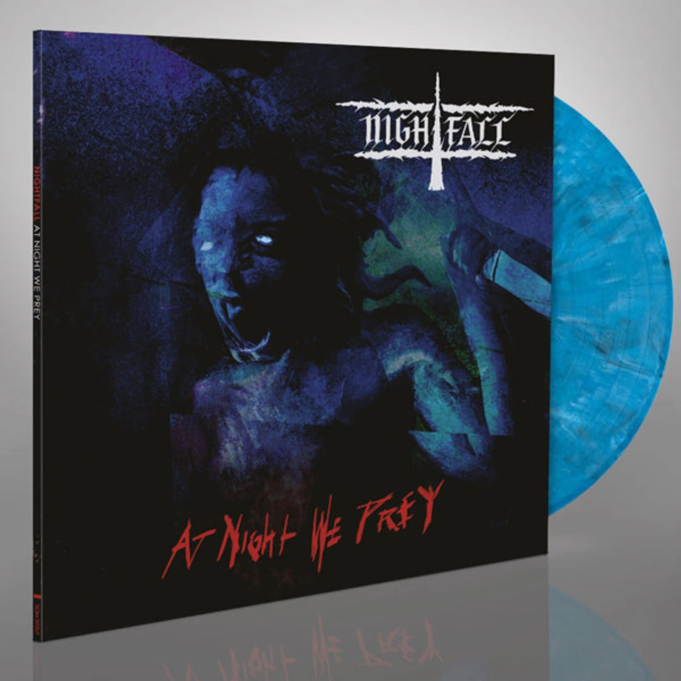 Nightfall LP - At Night We Prey (Blue Vinyl)