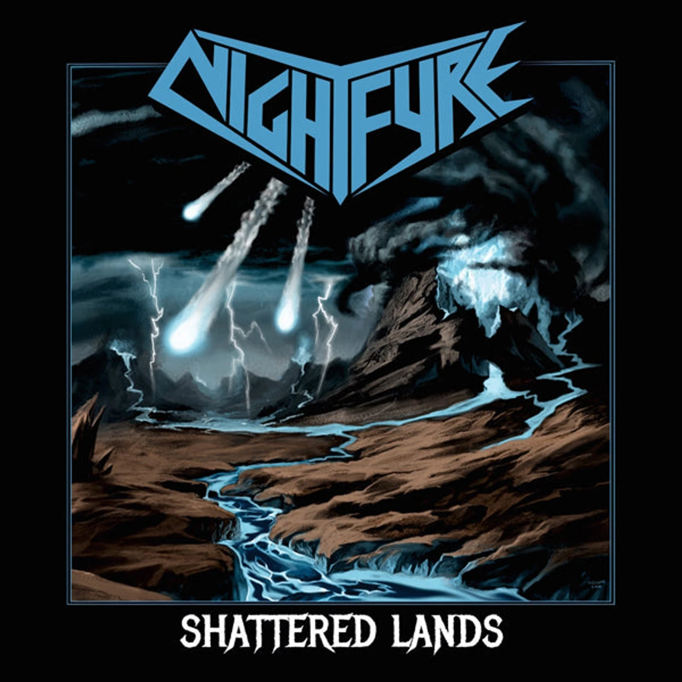 Nightfyre LP - Shattered Lands (Vinyl)