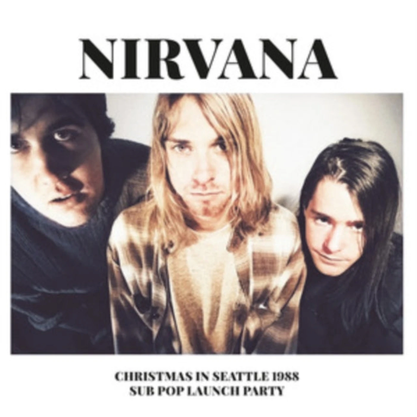 Nirvana LP - Christmas In Seattle 1988 (Clear Vinyl)
