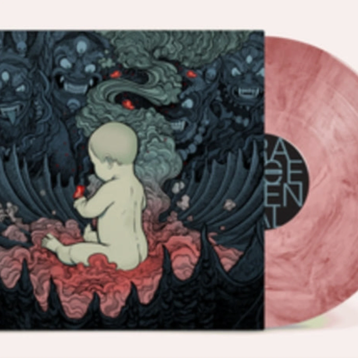 Mono &The Ocean LP - Transcendental (Oxblood / Pink Galaxy Vinyl)