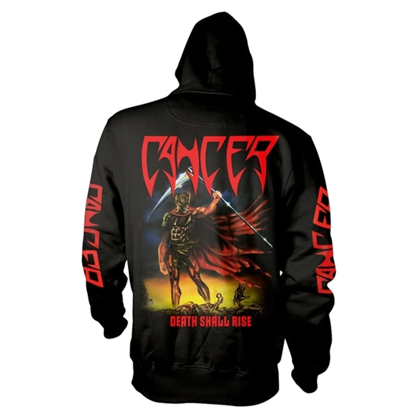 Cancer Hoodie - Death Shall Rise (Black)