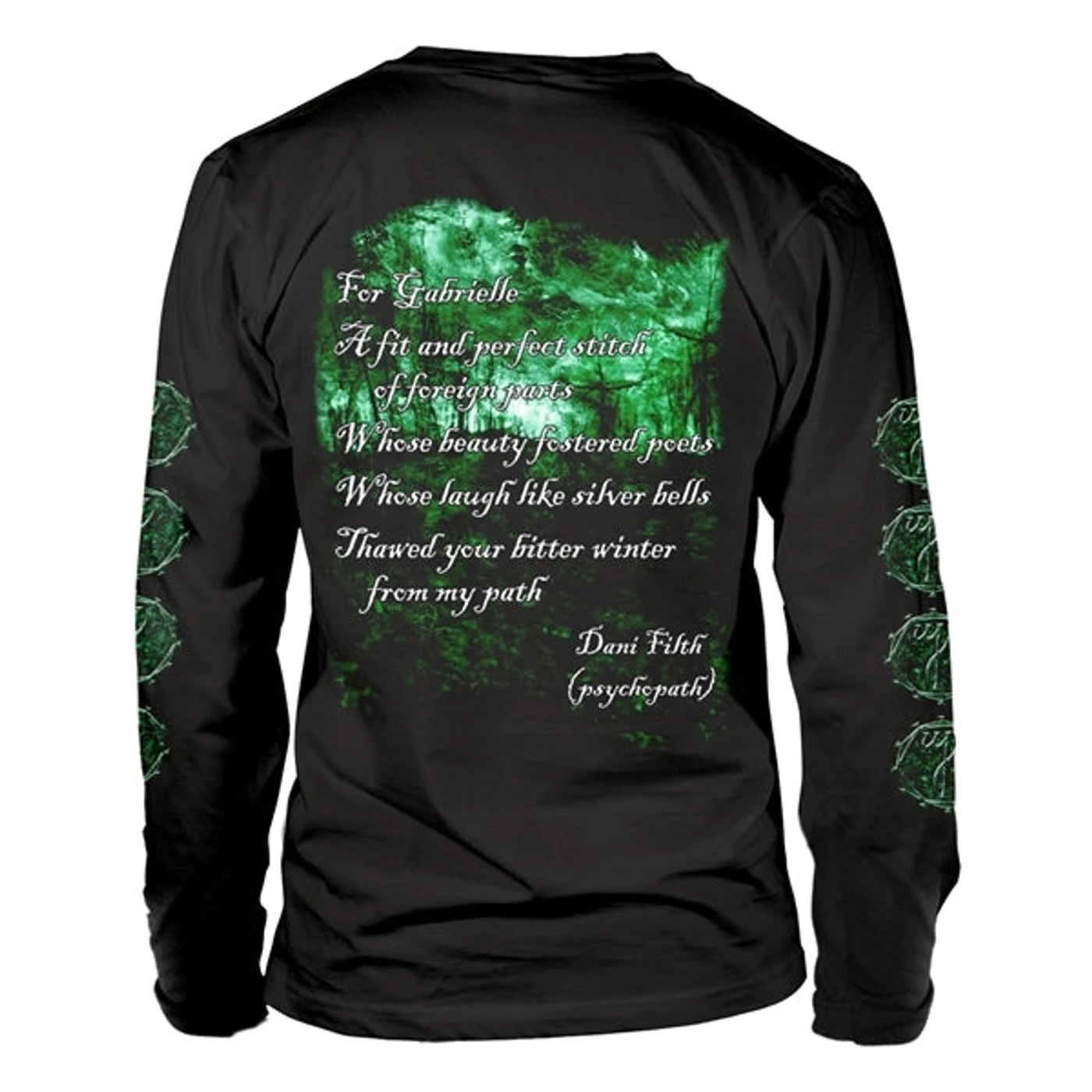 Cradle Of Filth Long Sleeve T Shirt - Graven Sin