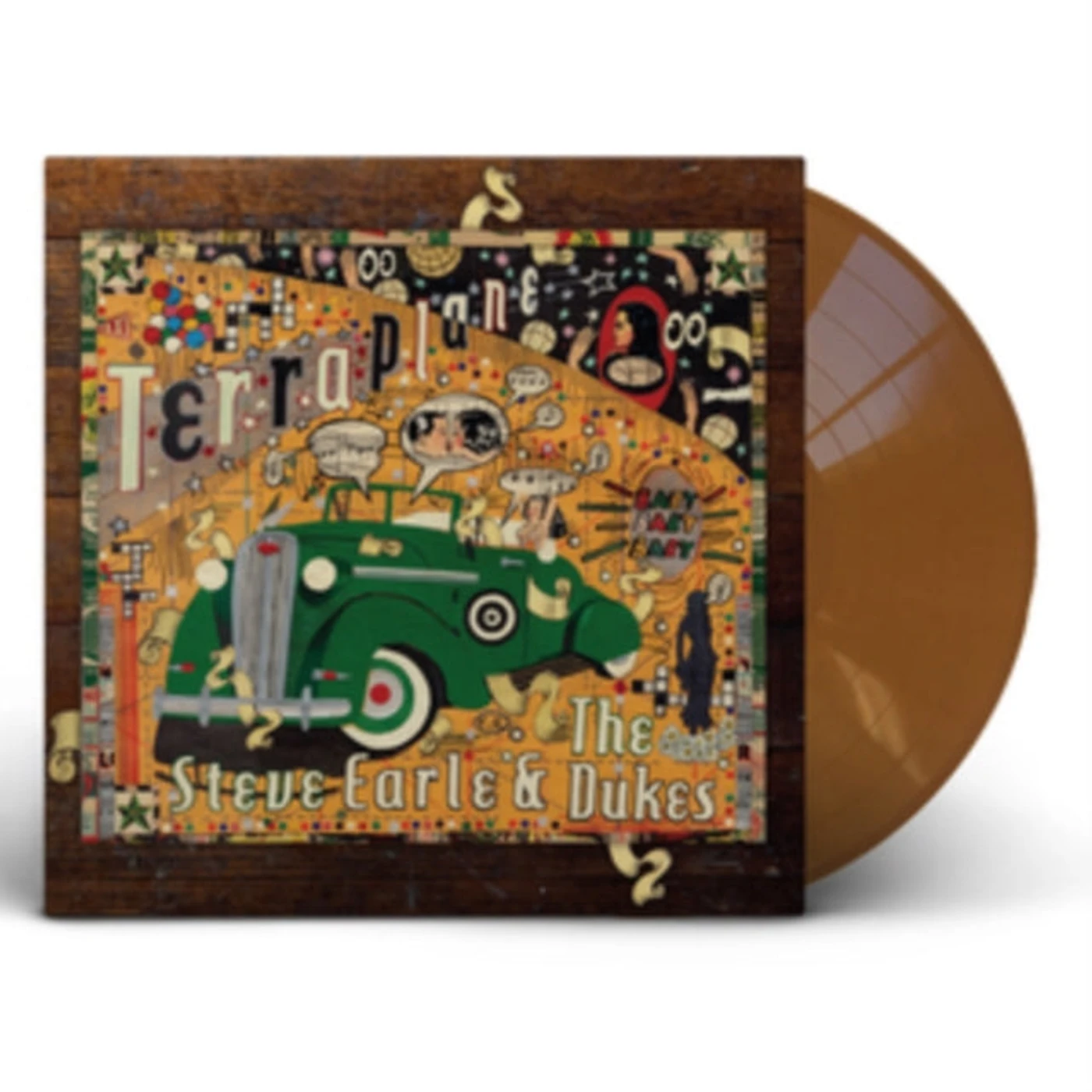 Steve Earle & The Dukes LP Vinyl Record - Terraplane