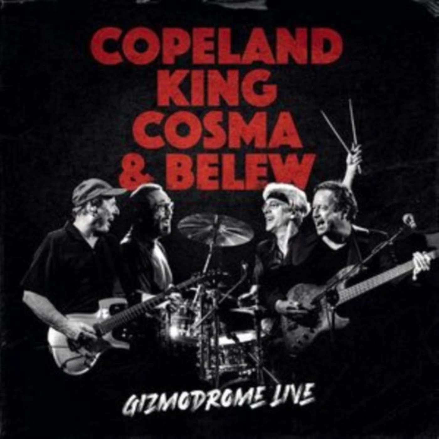 Copeland, King, Cosma & Belew LP Vinyl Record - Gizmodrome Live