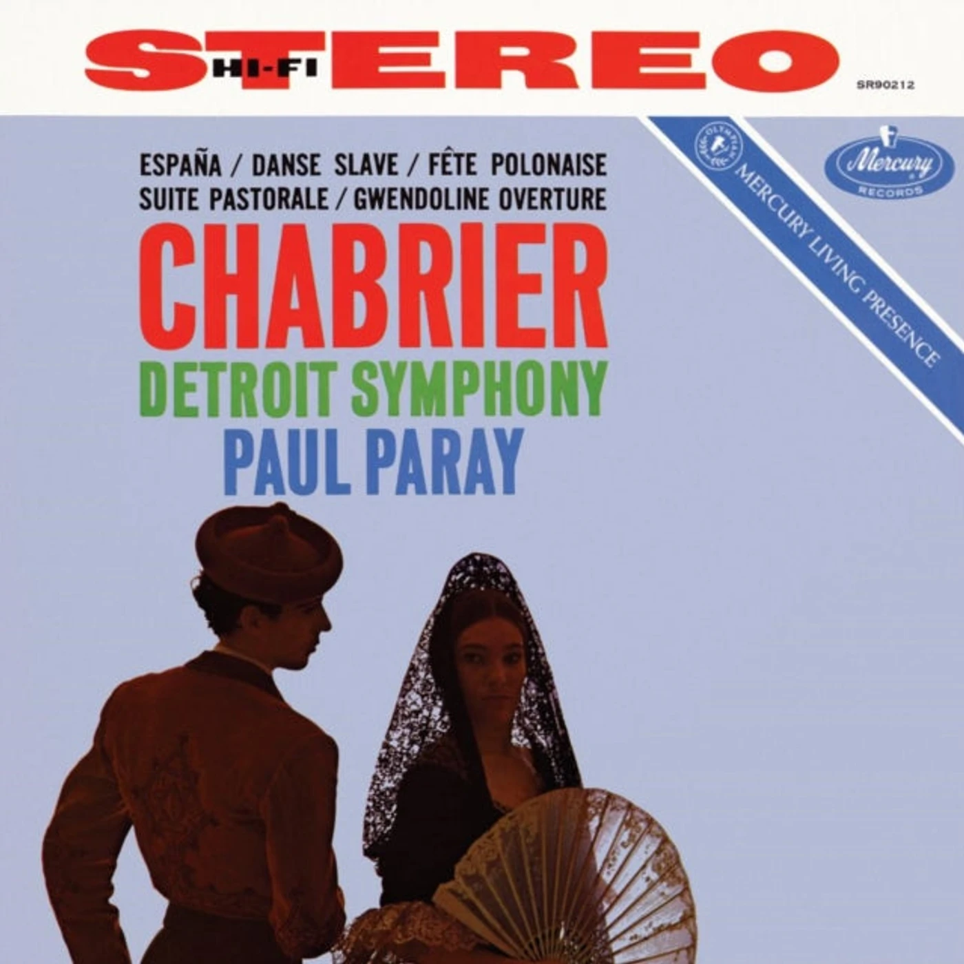 Detroit So LP Vinyl Record - The Music Of Chabrier