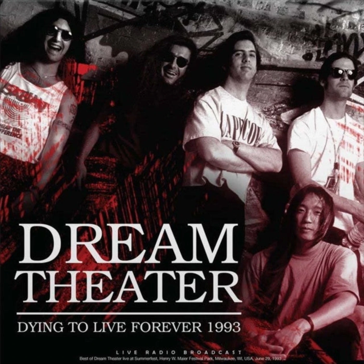 Dream Theater LP Vinyl Record - Dying To Live Forever 19 93