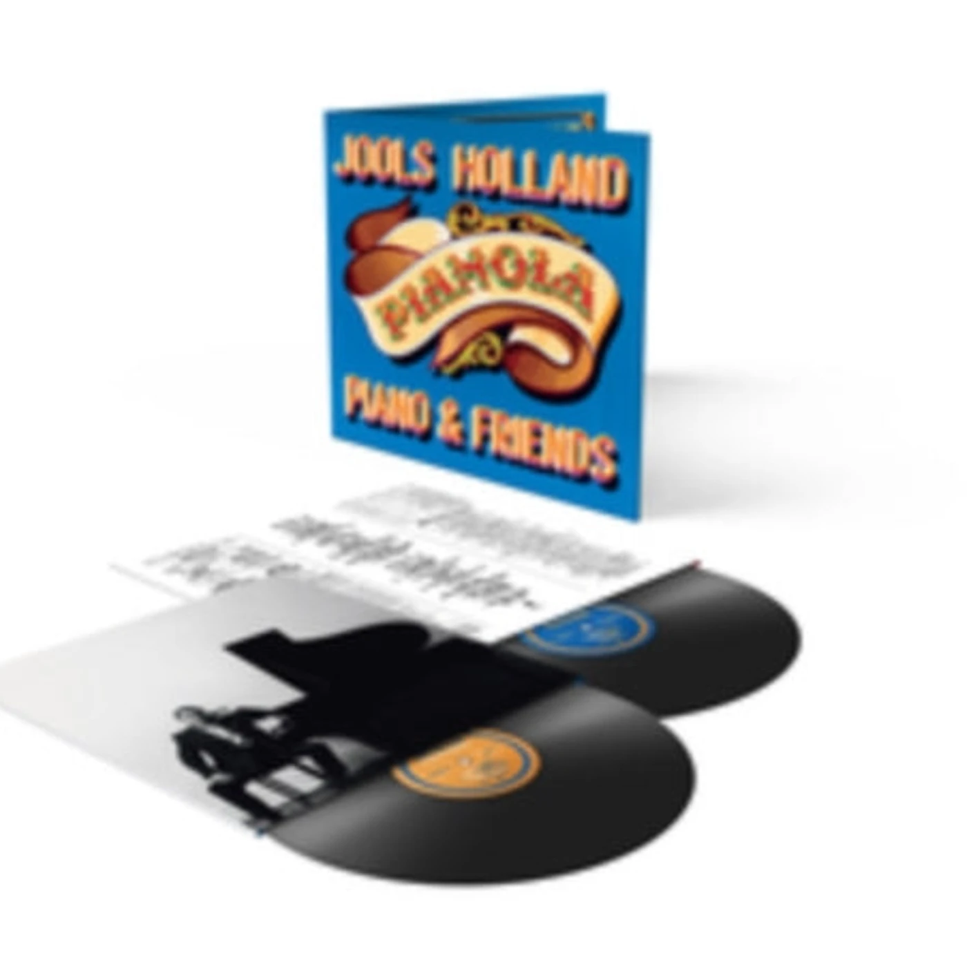 Jools Holland LP Vinyl Record - Pianola. Piano & Friends