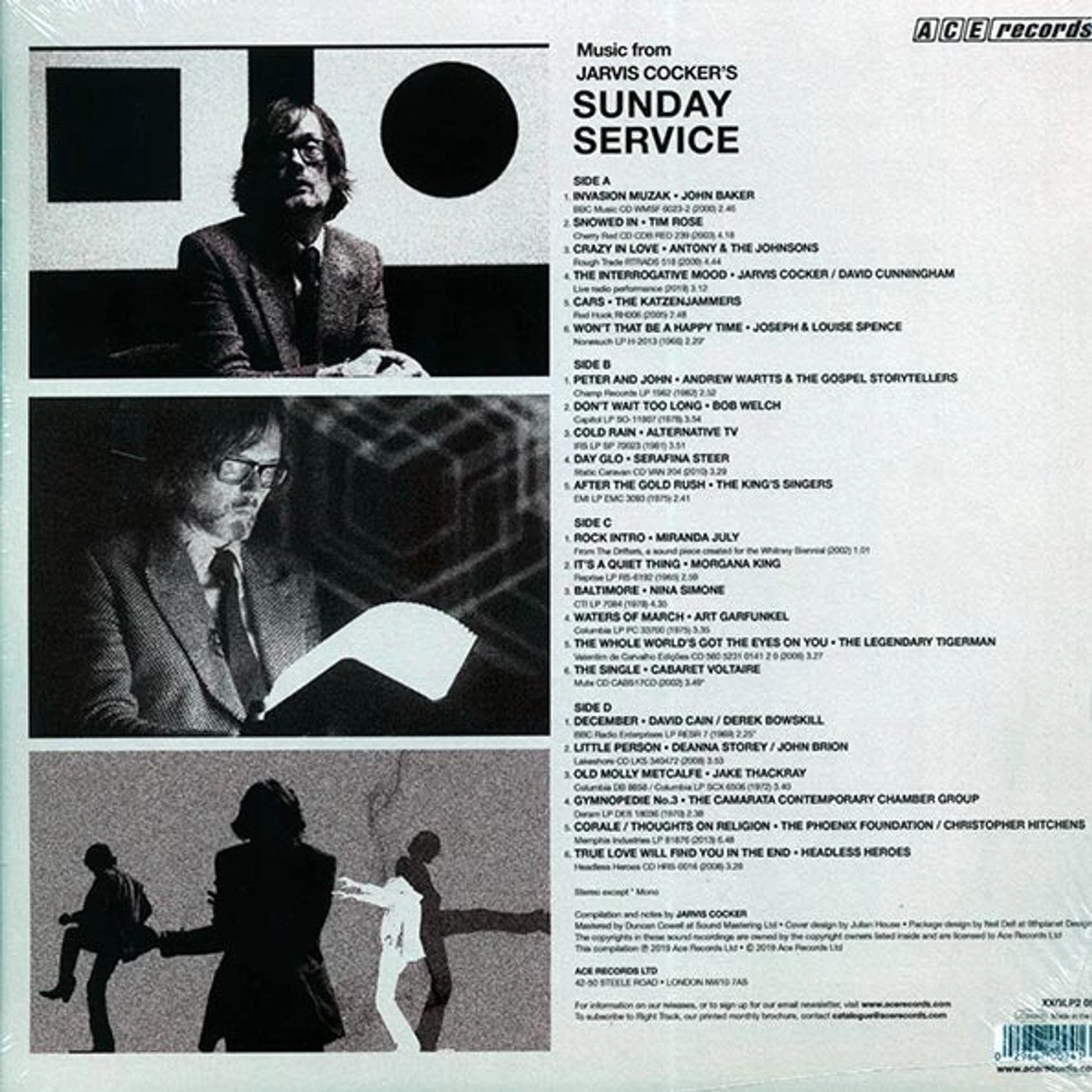 Art Garfunkel Various Artists LP - Music From Jarvis Cocker’S Sunday Service (2Lp) (Vinyl)