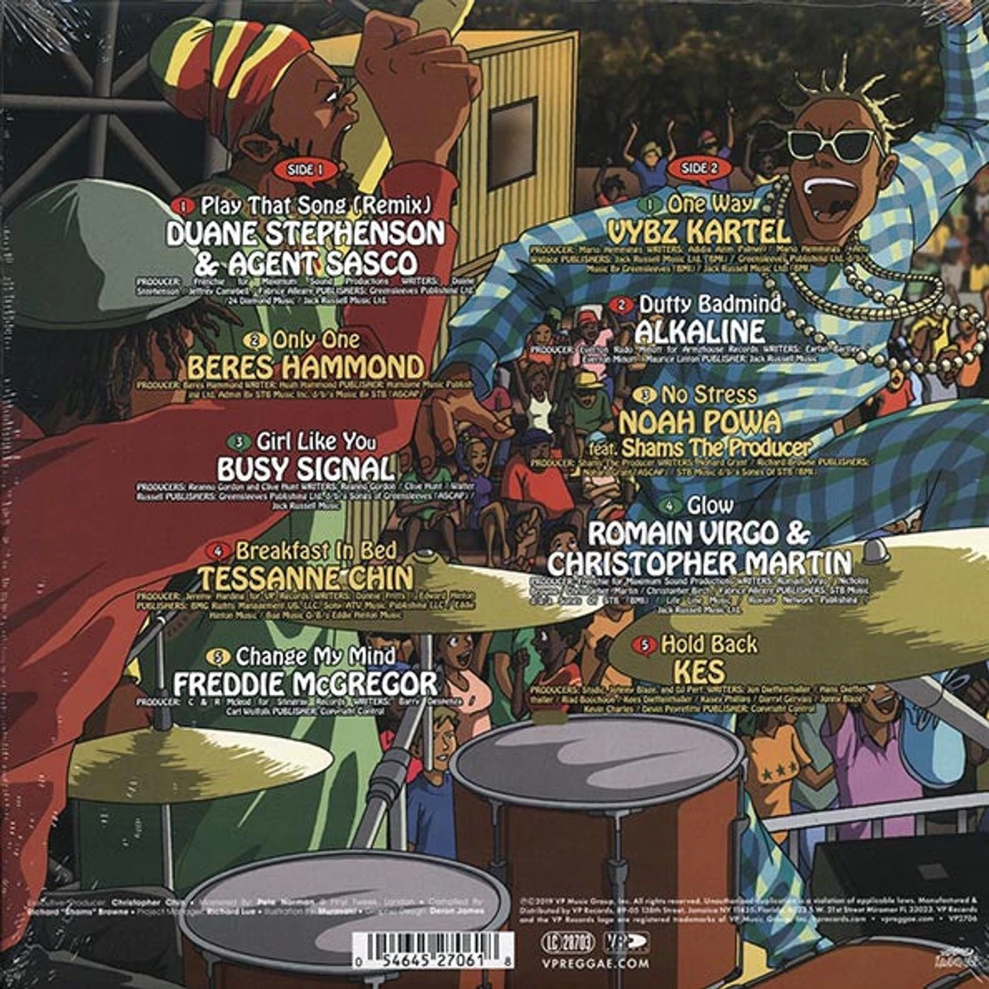Vybz Kartel, Alkaline, Beres Hammond, Etc.  LP -  Strictly The Best Volume 60 (Vinyl)