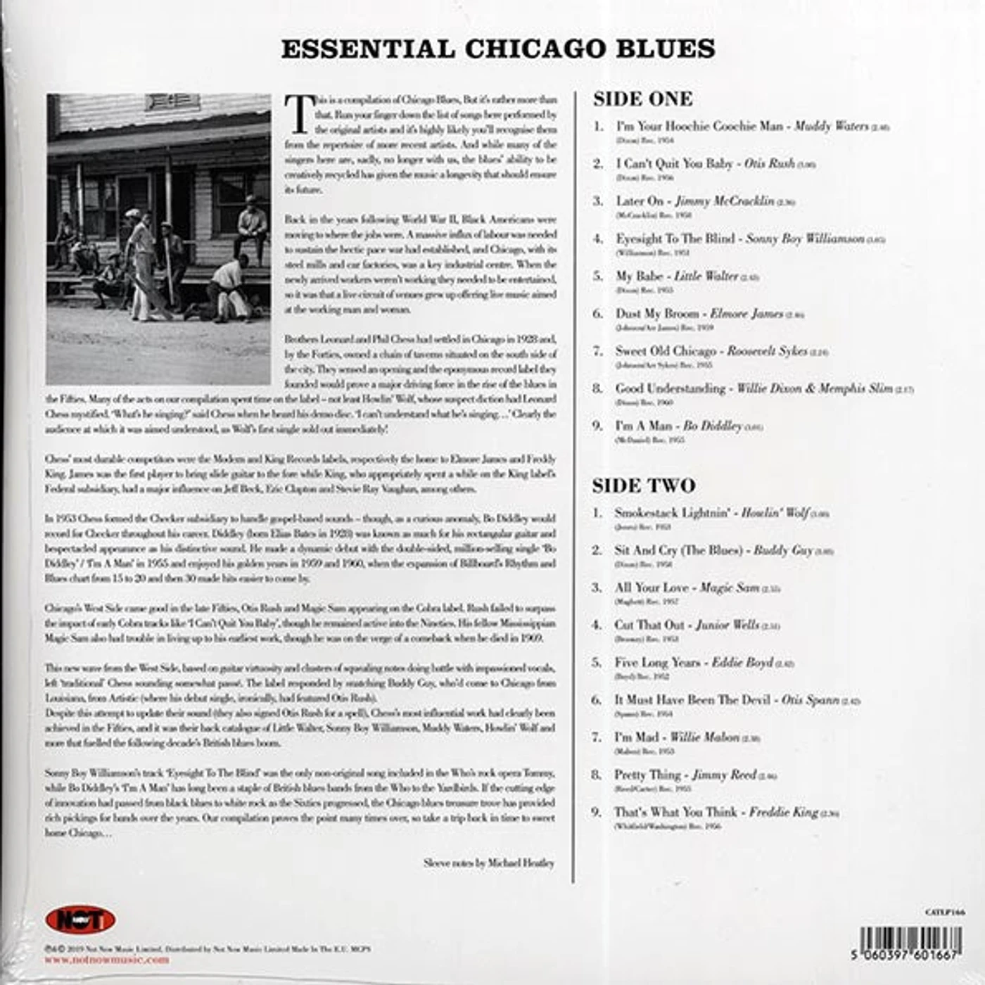 Muddy Waters, Buddy Guy, Freddy King, Etc.  LP -  Essential Chicago Blues (180g) (Vinyl)