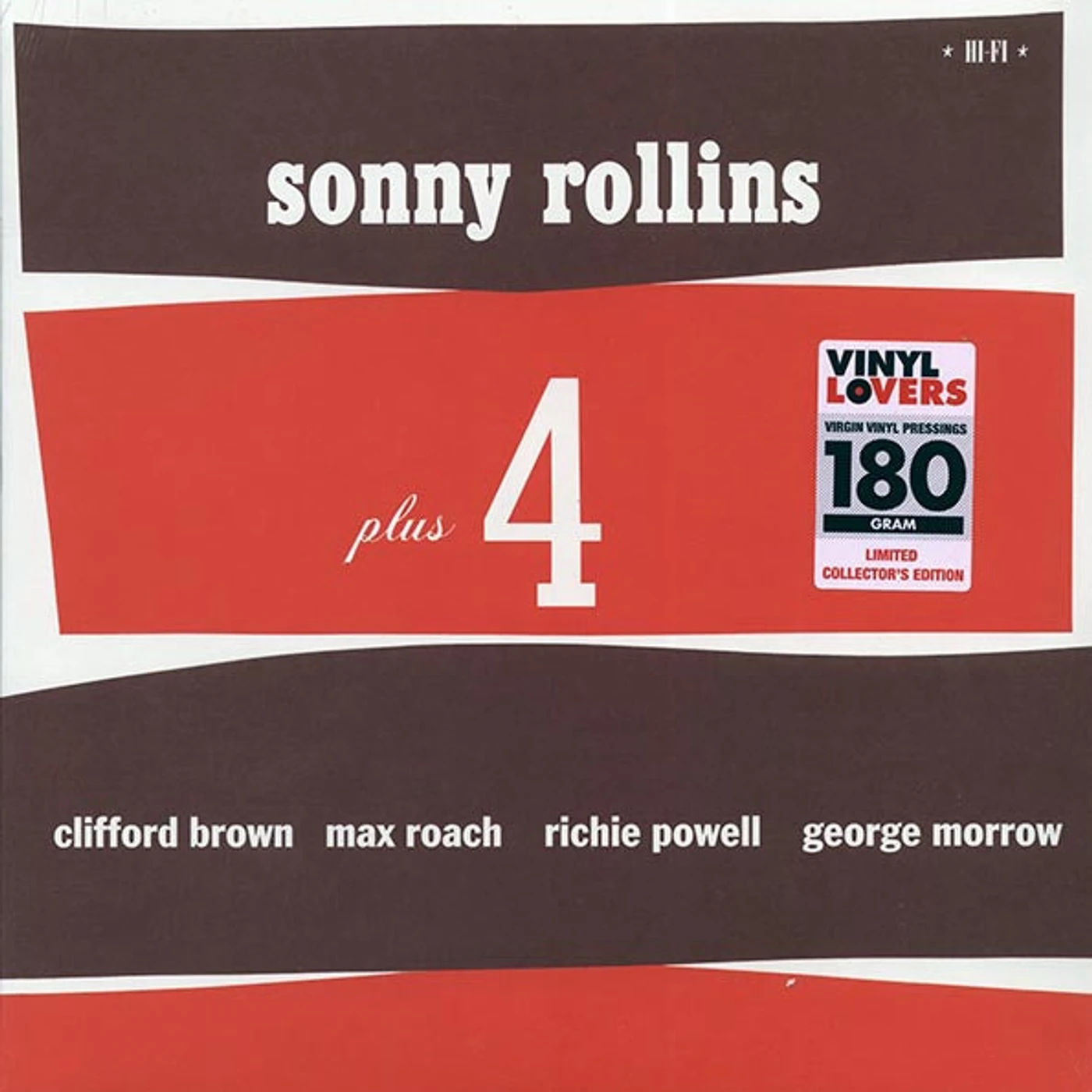 Sonny Rollins  LP -  Plus 4 (ltd. ed.) (180g) (HighDef VV) (Vinyl)
