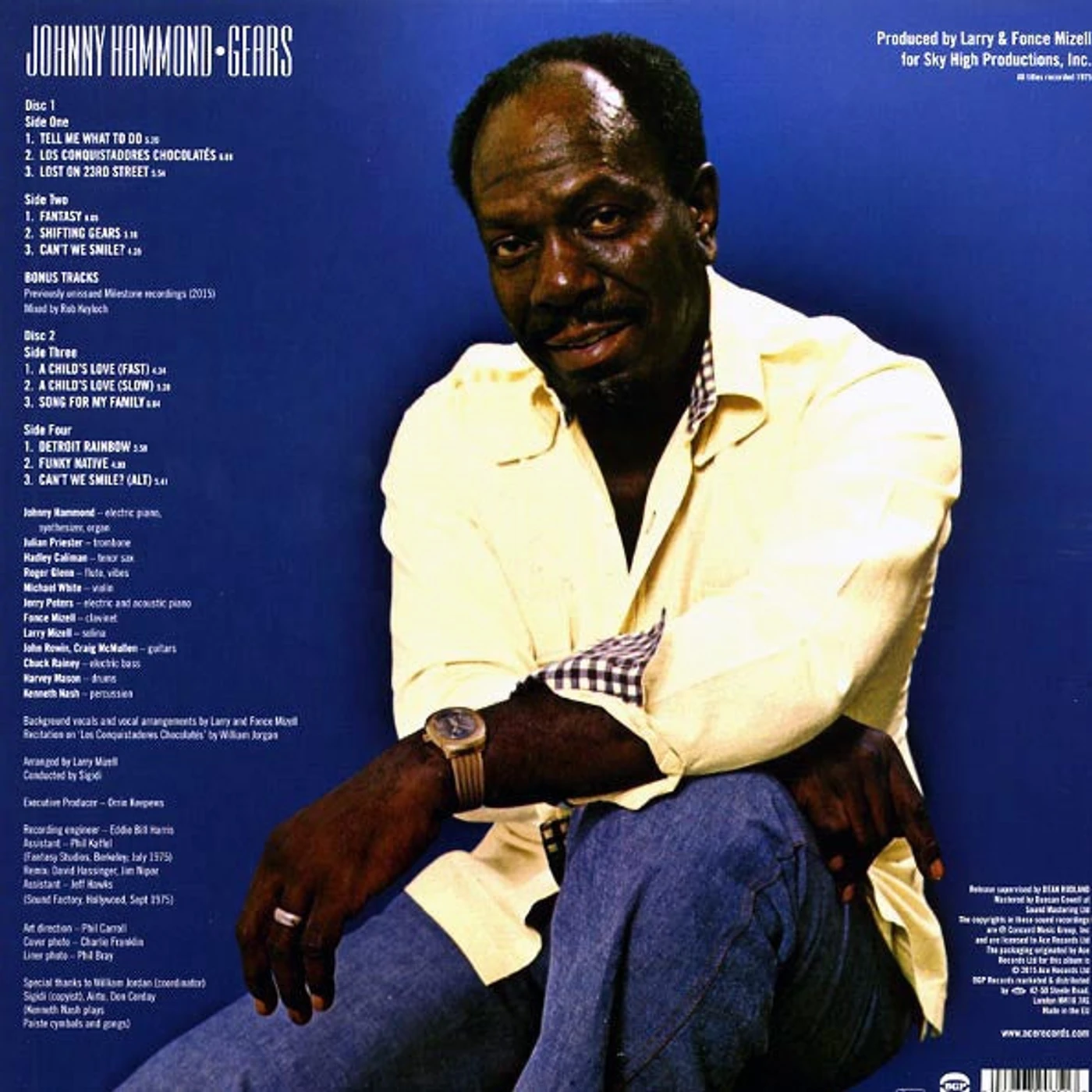 Johnny Hammond LP - Gears (2Lp) (Vinyl)