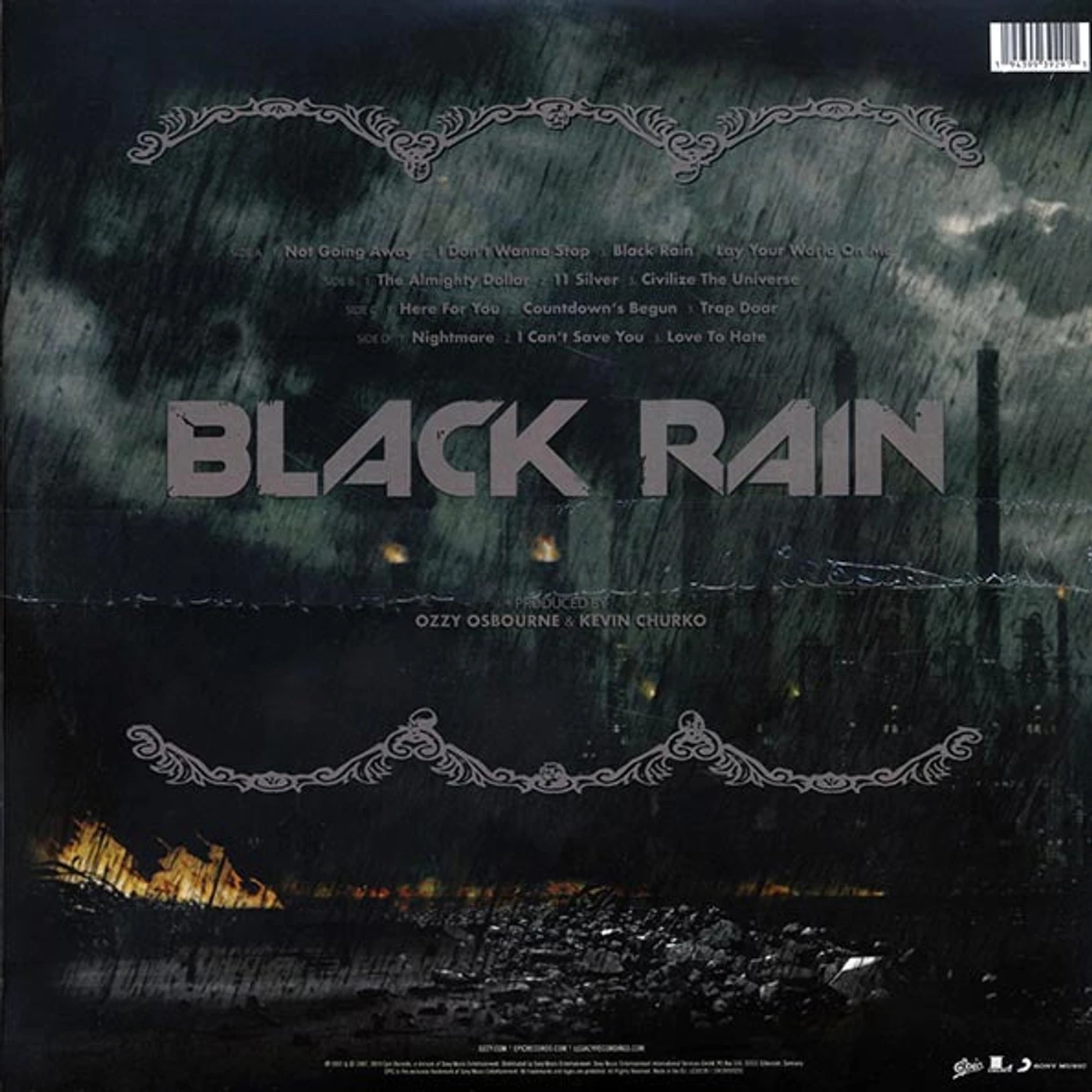 Ozzy Osbourne  LP -  Black Rain (2xLP) (Vinyl)