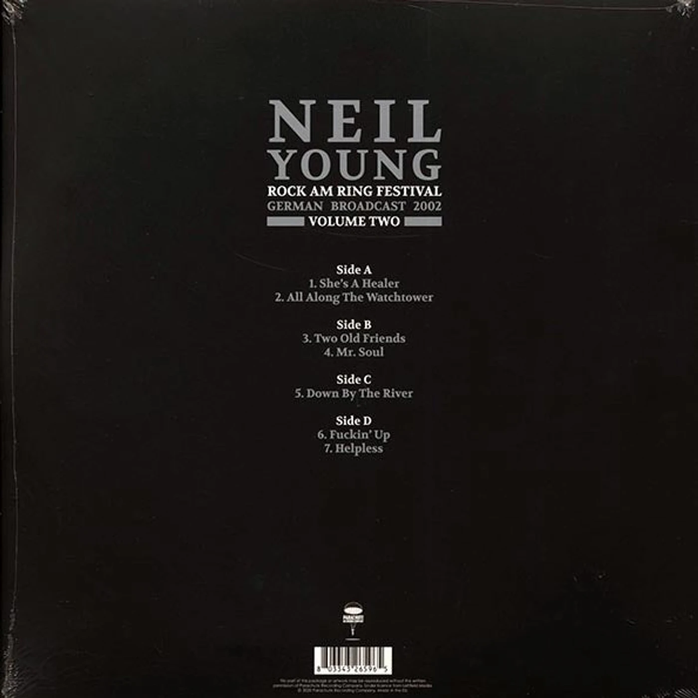 Neil Young  LP -  Rock Am Ring Festival Volume 2: German Broadcast 2002 (2xLP)