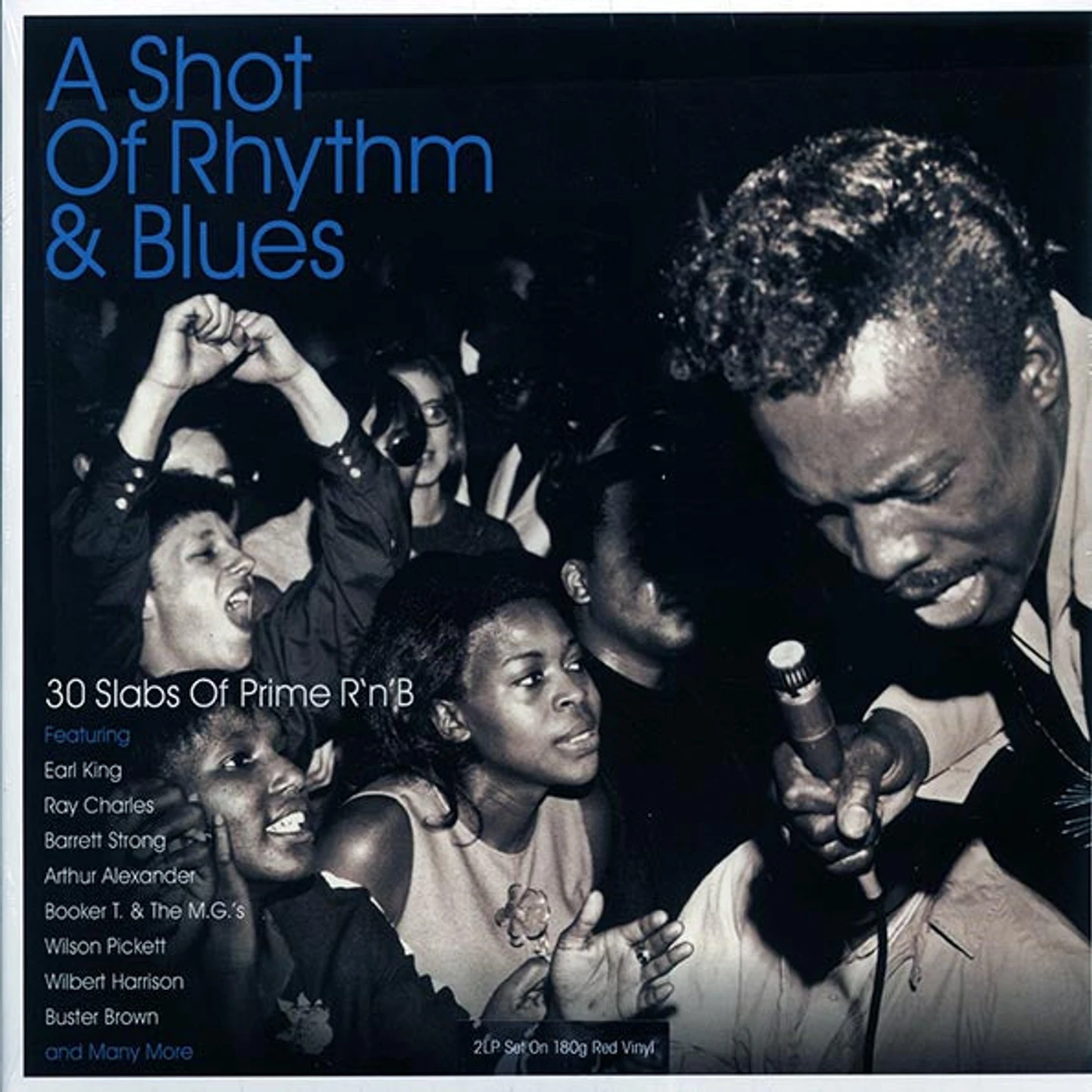 Earl King, Ray Charles, Buster Brown, Etc.  LP -  A Shot Of Rhythm & Blues (2xLP) (180g) (red vinyl)