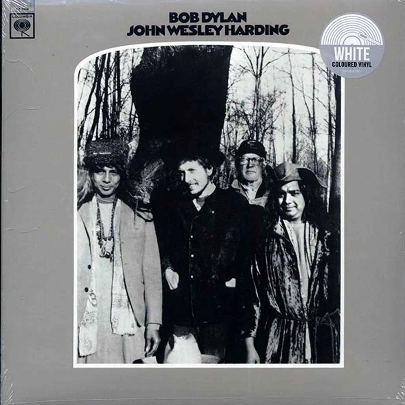 Bob Dylan  LP -  John Wesley Harding (stereo) (white vinyl)