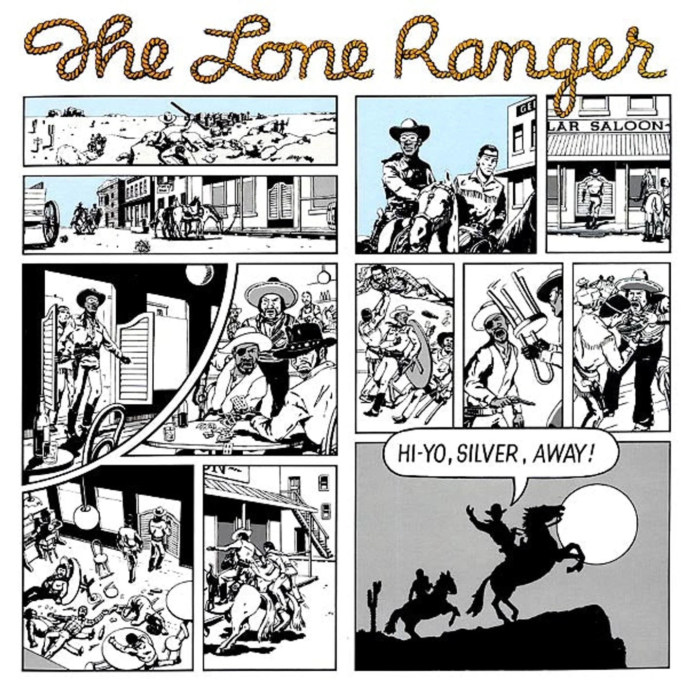 Lone Ranger  LP -  Hi Yo Silver Away (Vinyl)