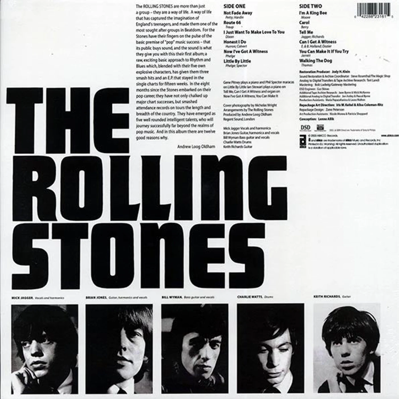 The Rolling Stones  LP -  England's Newest Hit Makers (remastered) (Vinyl)