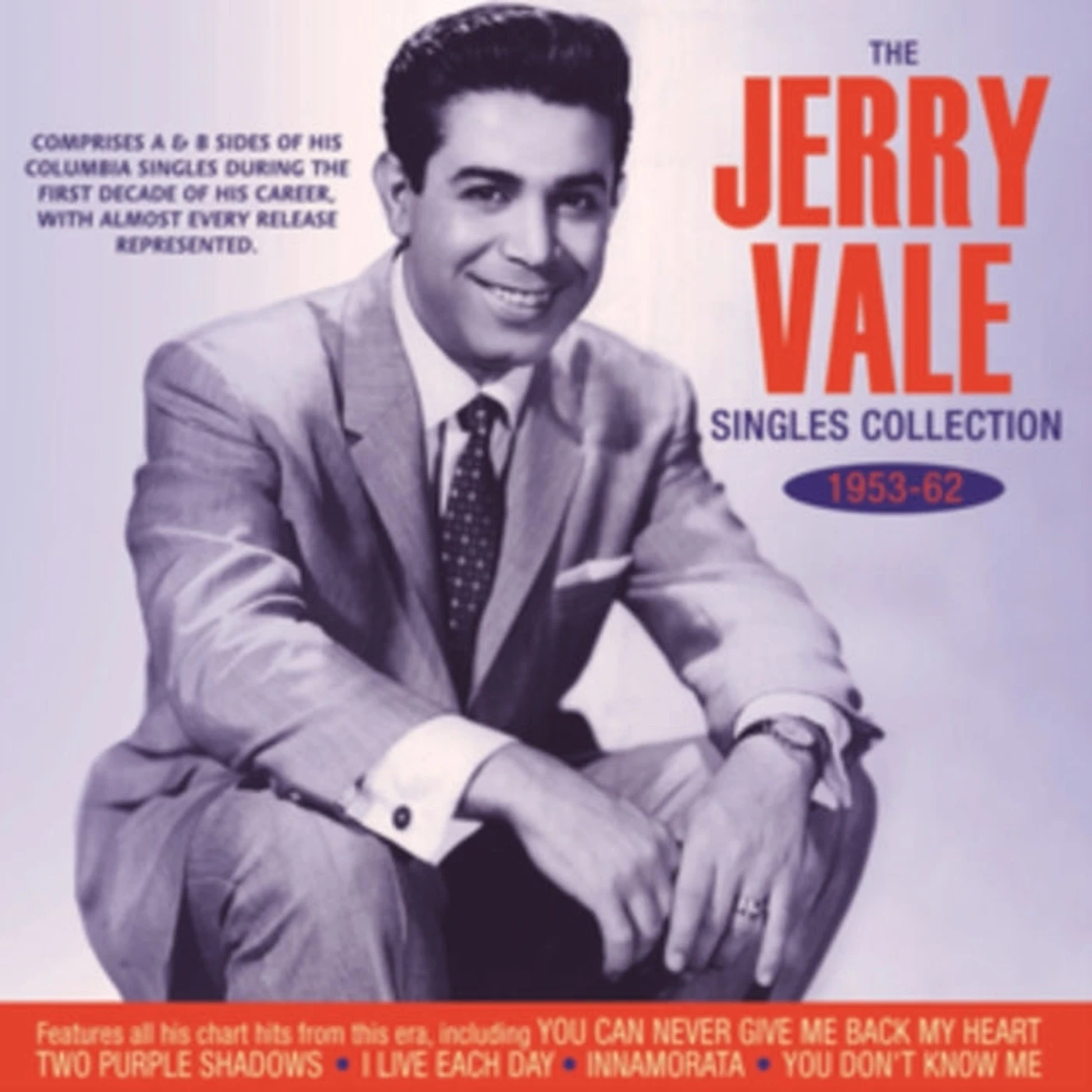 Jerry Vale CD - The Jerry Vale Singles Collection 19 53-62