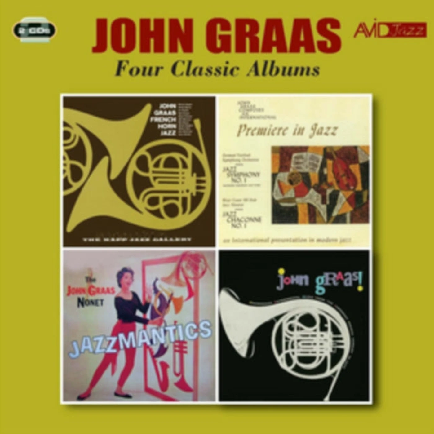John Graas CD - Four Classic Albums
