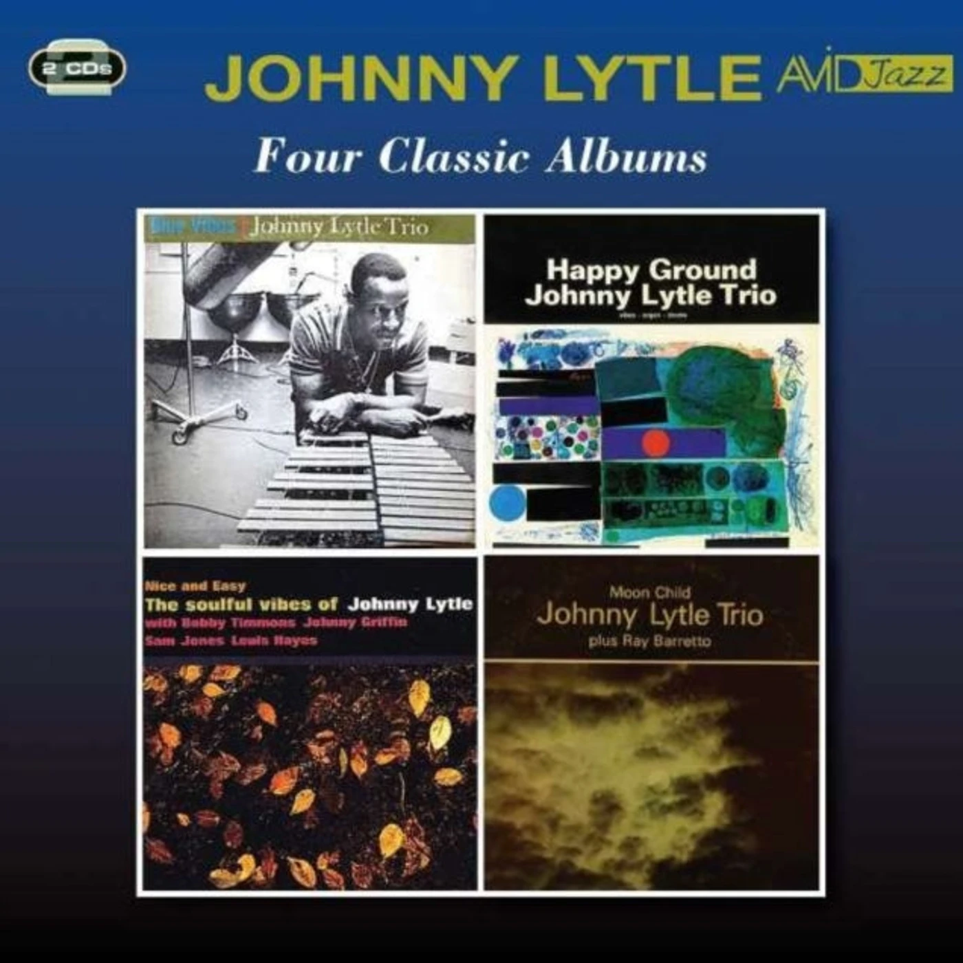 Johnny Lytle CD - Four Classic Albums (Blue Vibes / Happy Ground / Nice And Easy / Moon Child)