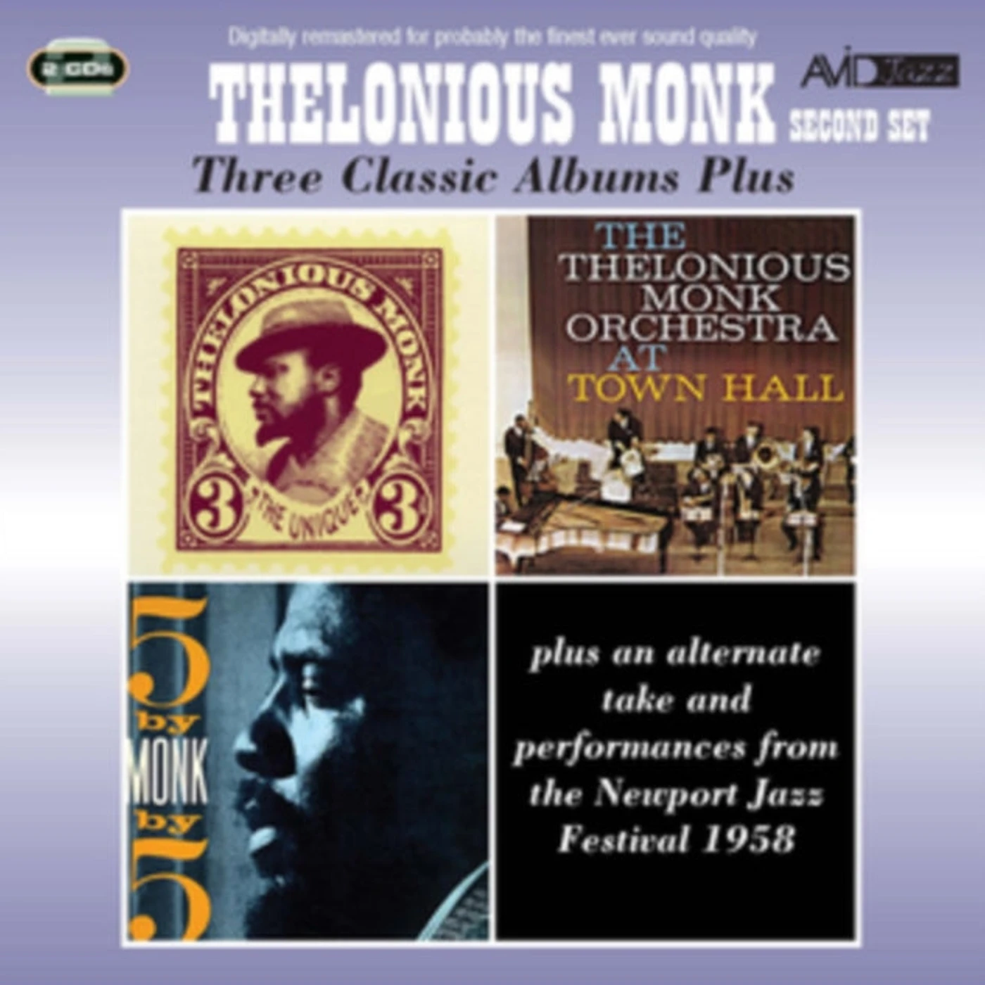 Thelonious Monk CD - Three Classic Albums Plus