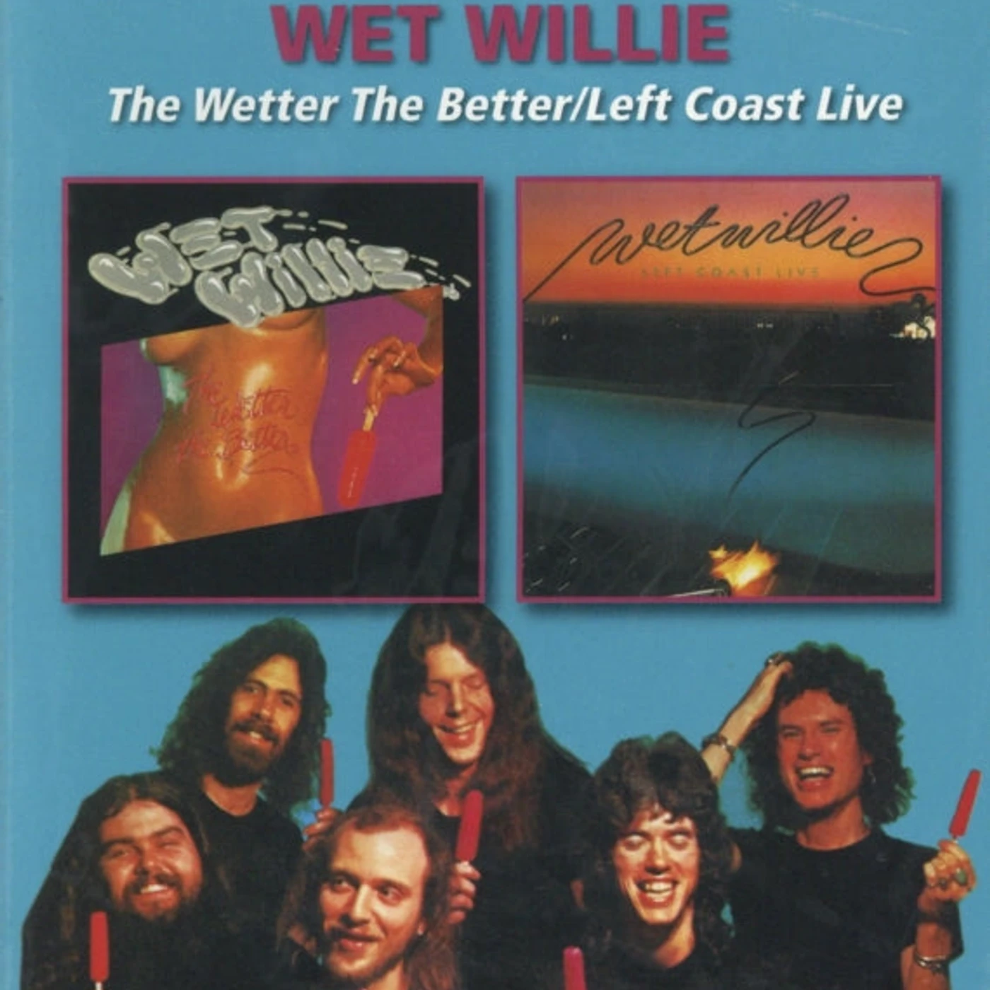 Wet Willie CD - The Wetter The Better