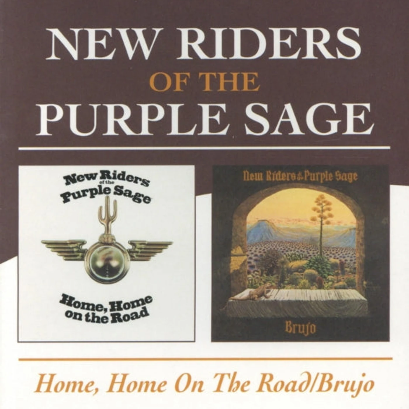 New Riders Of The Purple Sage CD - Home. Home On The Road / Brujo