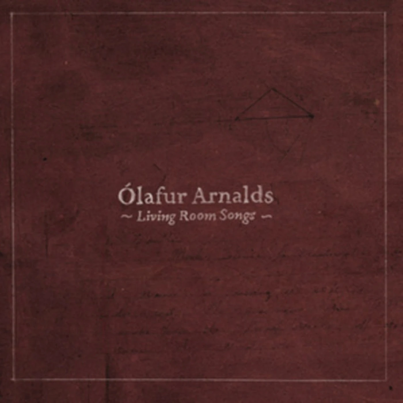 Ólafur Arnalds CD - Living Room Songs