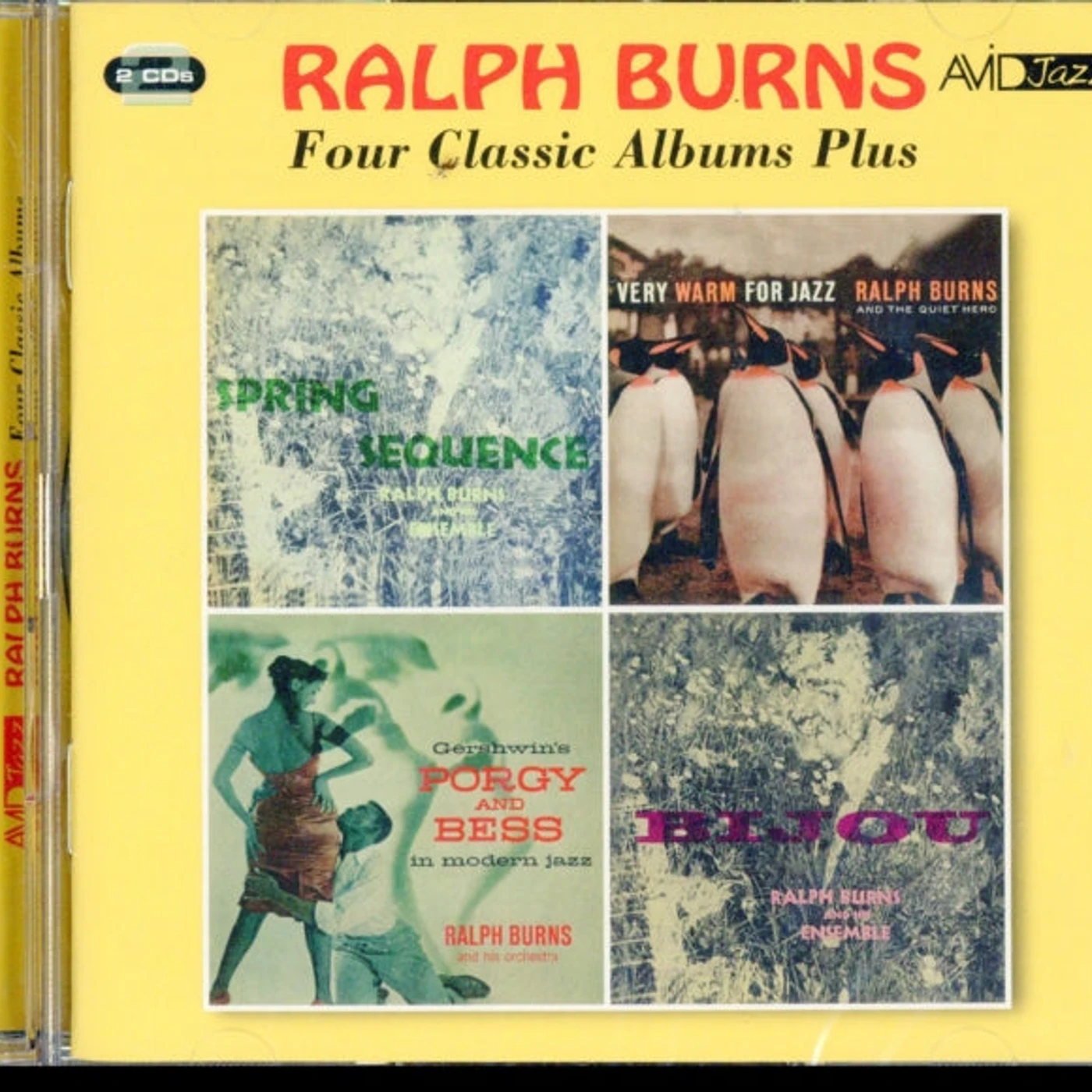 Ralph Burns RaLP Vinyl Recordh Burns CD - Four Classic Albums