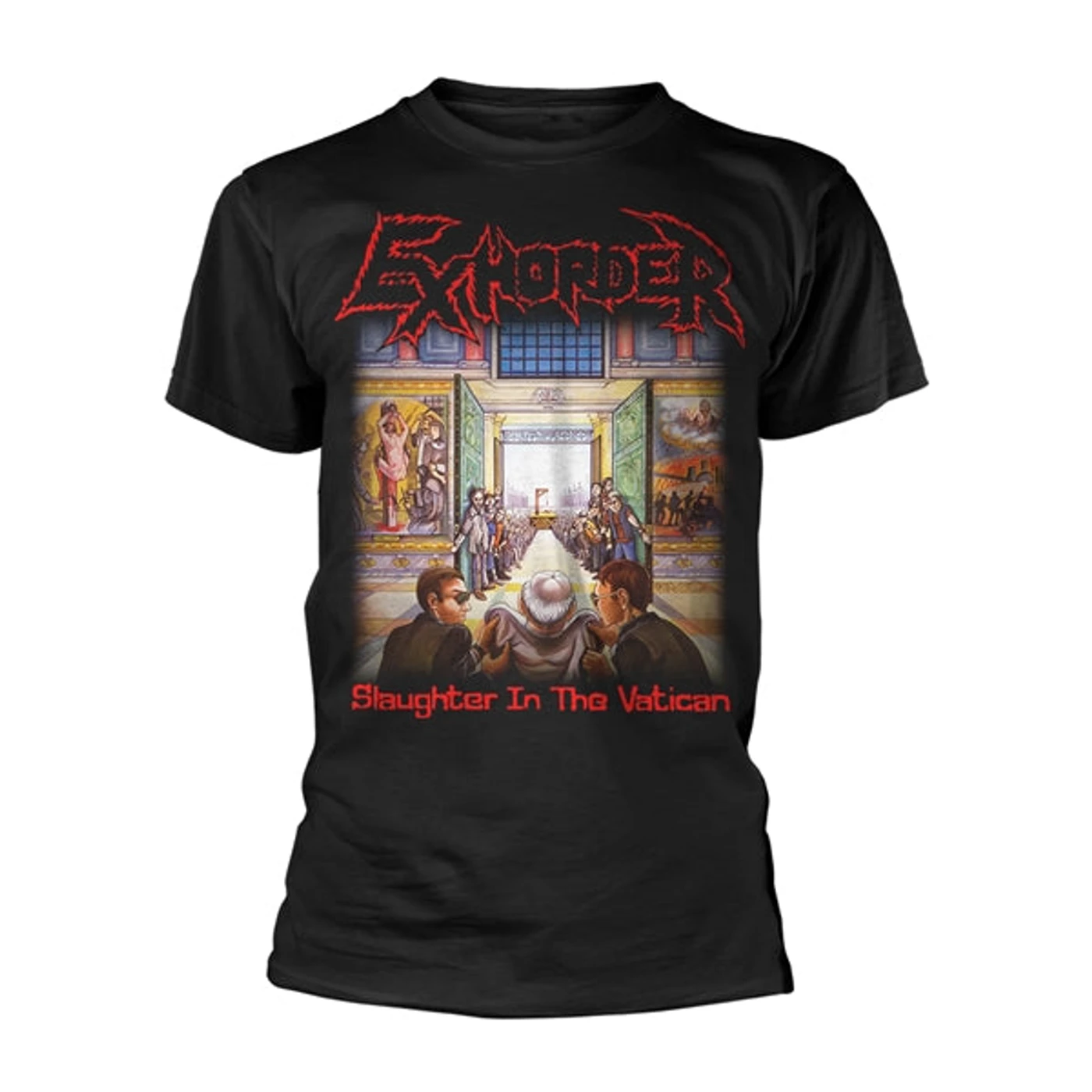 Exhorder T Shirt - Slaughter In The Vatican
