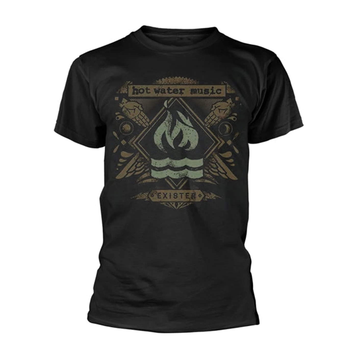 Hot Water Music T Shirt - Exister