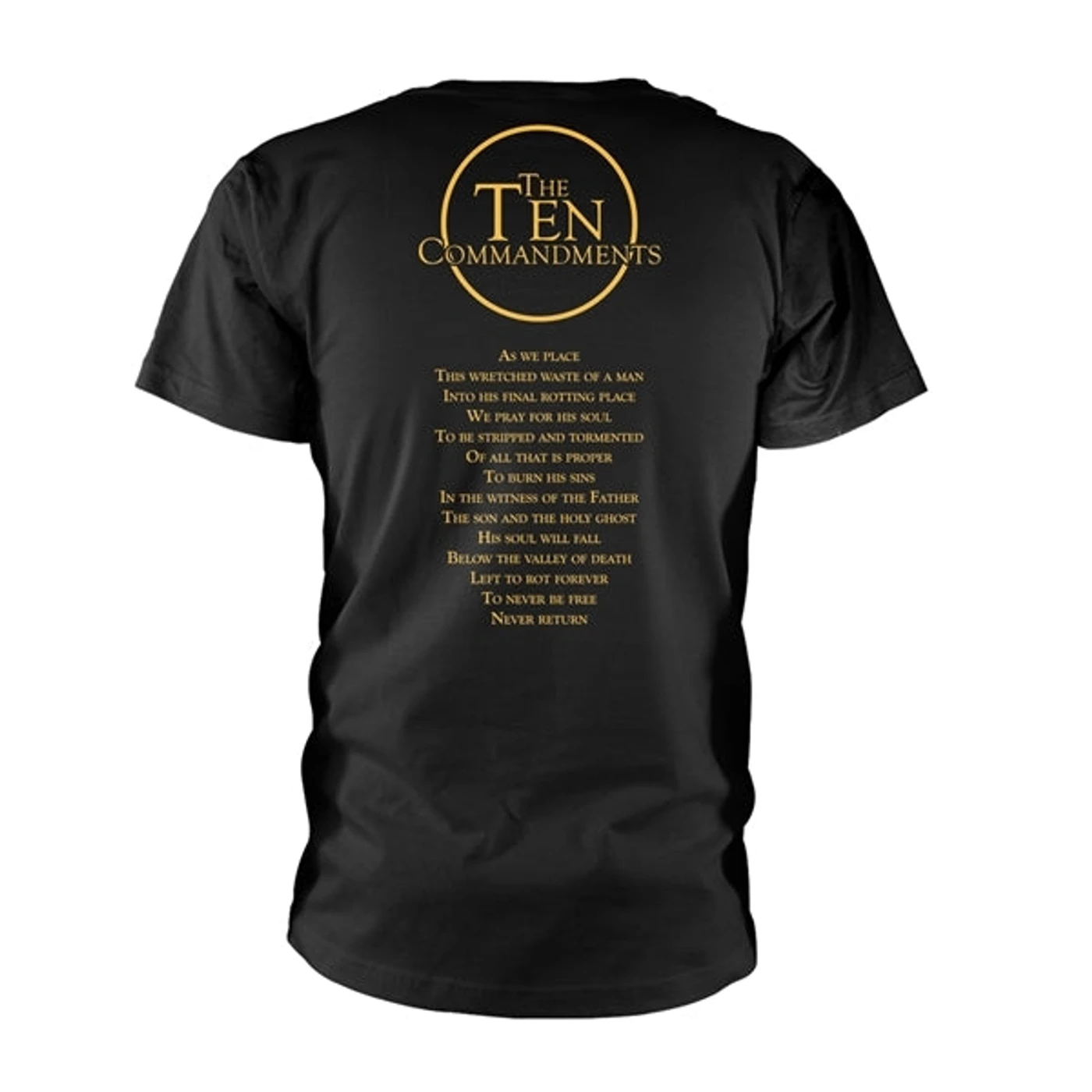 Malevolent Creation T Shirt - The Ten Commandments