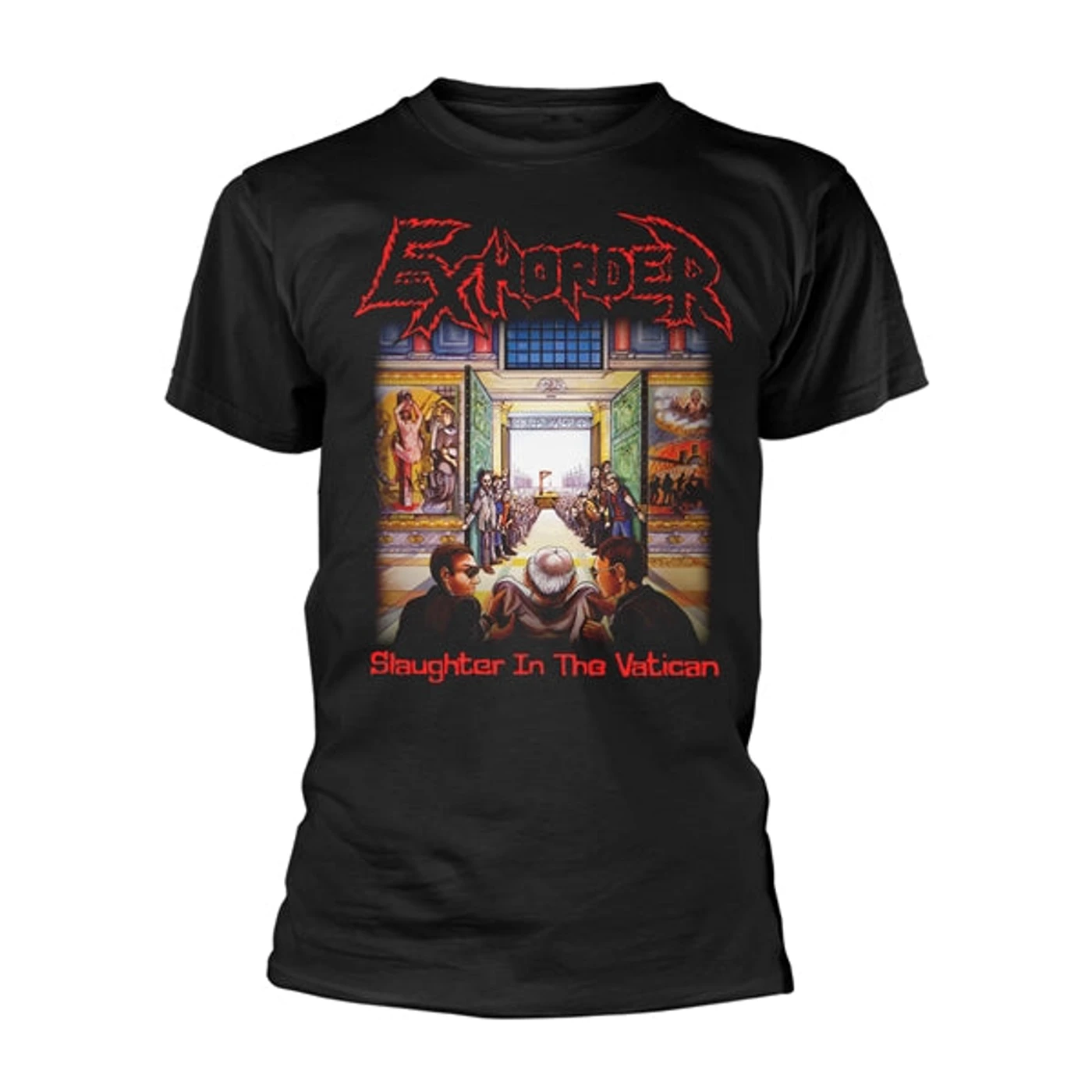 Exhorder T Shirt - Slaughter In The Vatican (2)