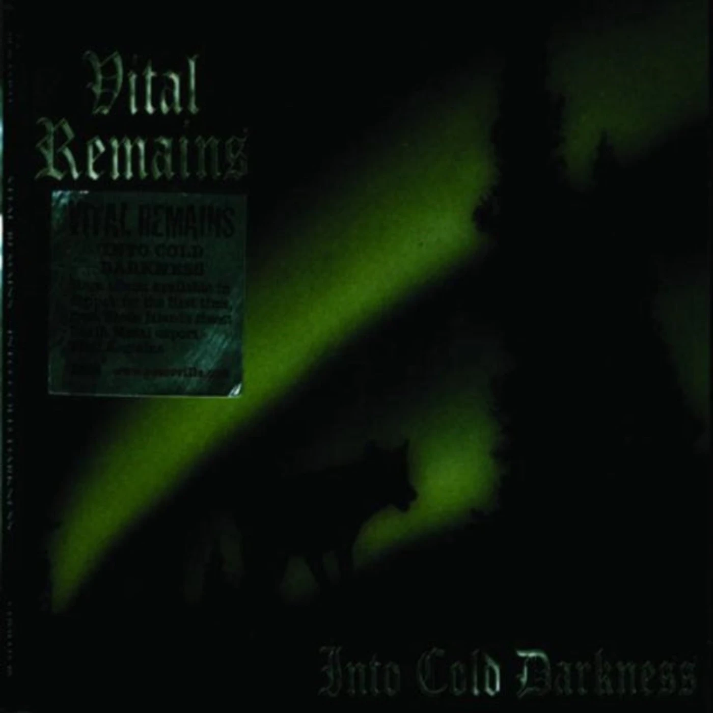 Vital Remains CD - Into Cold Darkness