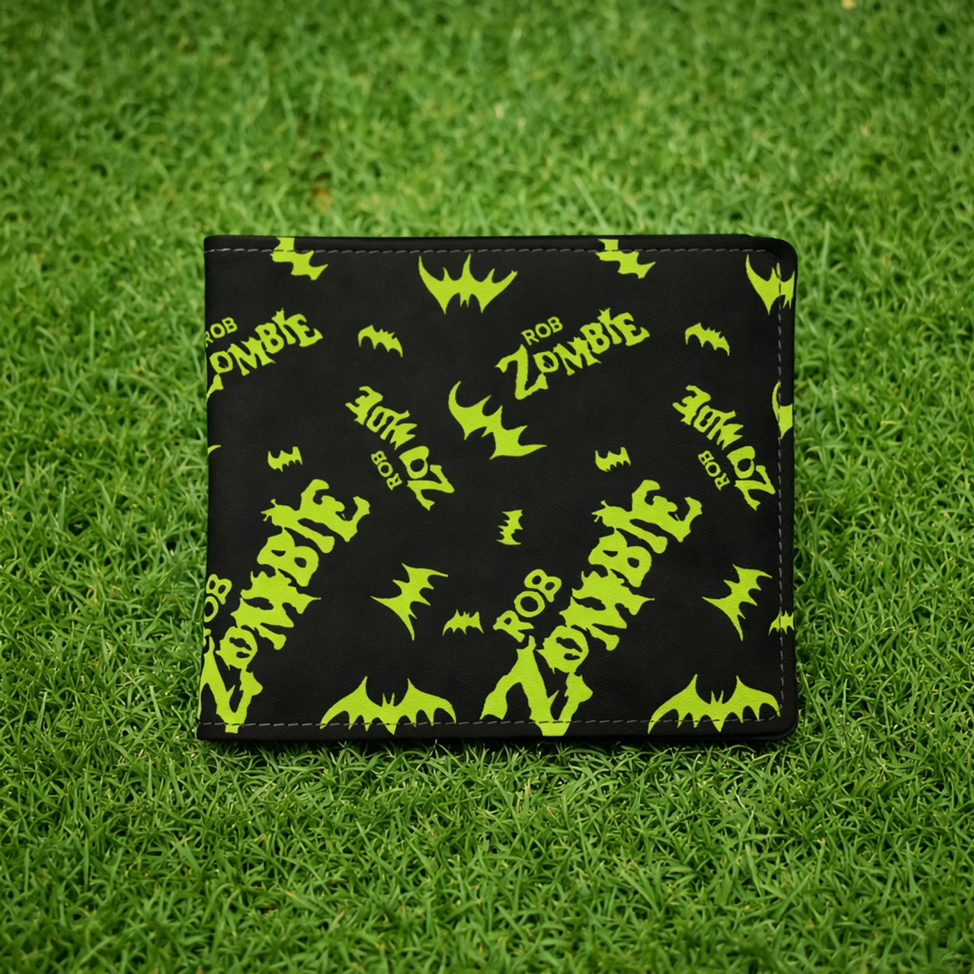 Rocksax Rob Zombie Wallet - Bats