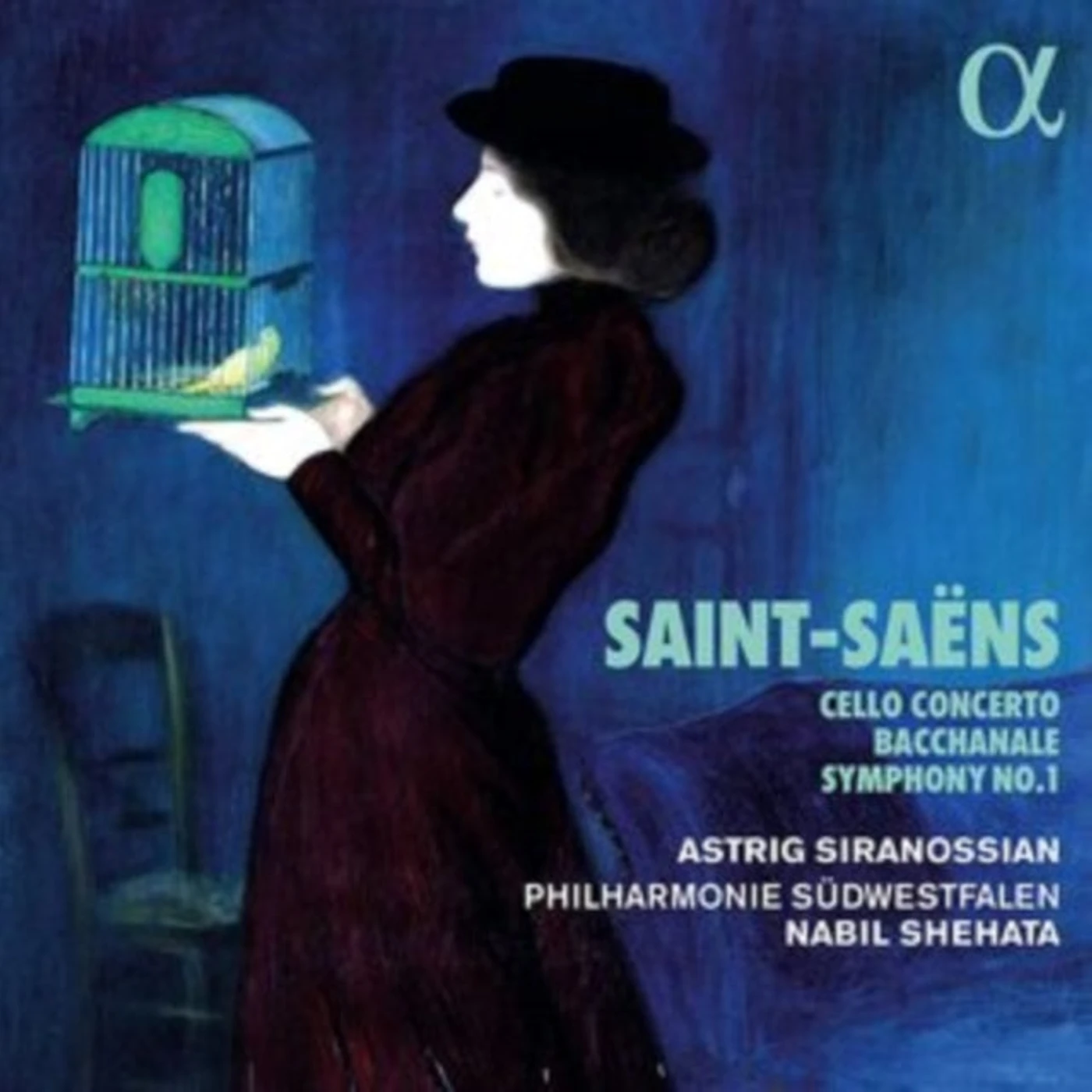 Astrig Siranossian / Philharmonie Sudwestfalen / Nabil Shehata CD - Saint-Saens: Cello Concerto / Bacchanale & Symphony No. 1