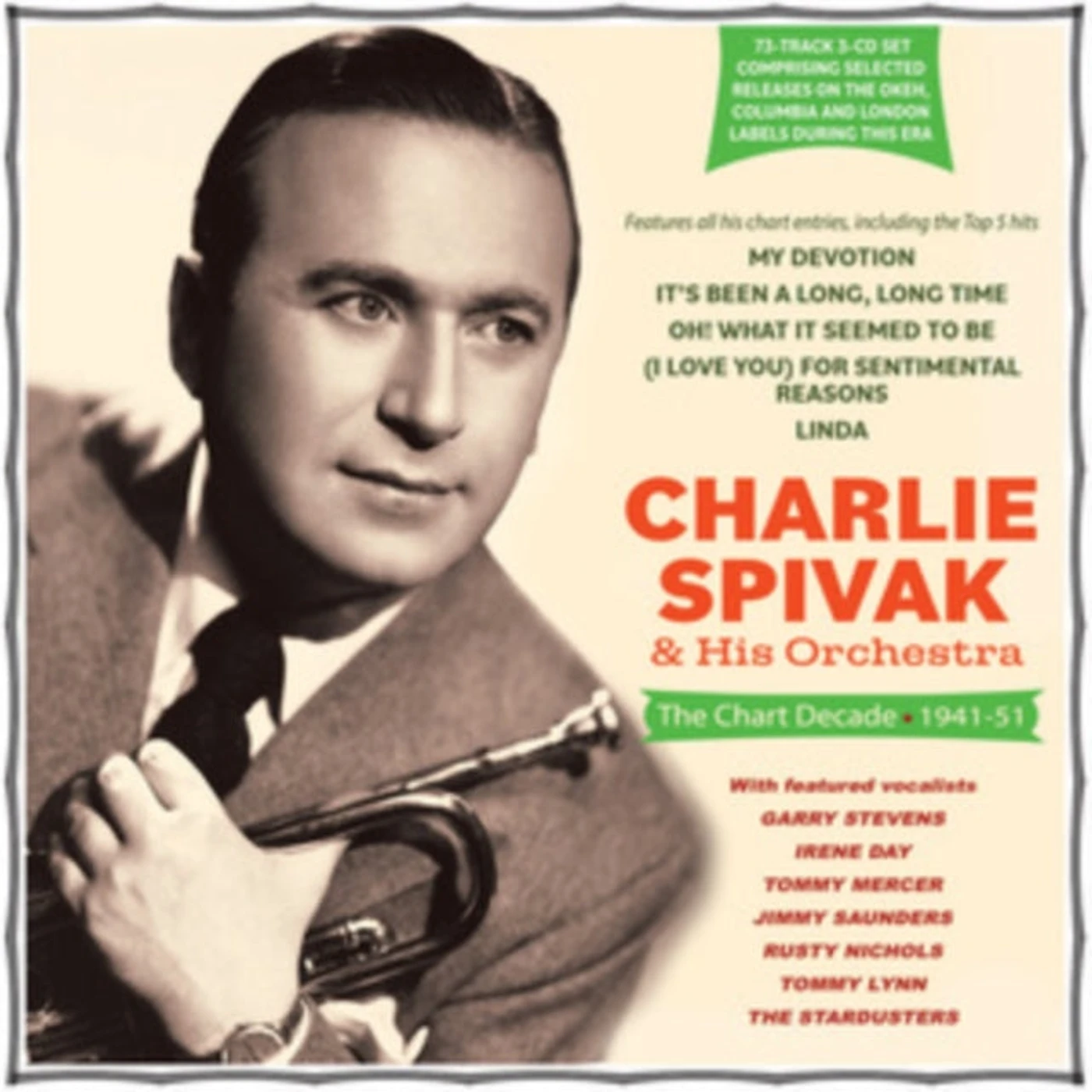 Charlie Spivak & His Orchestra CD - The Chart Decade 19 41-51