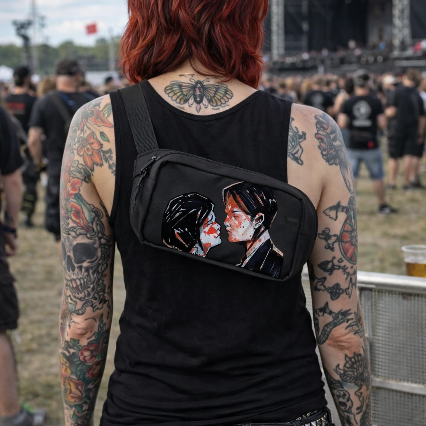 Rocksax My Chemical Romance Shoulder Bag - Three Cheers