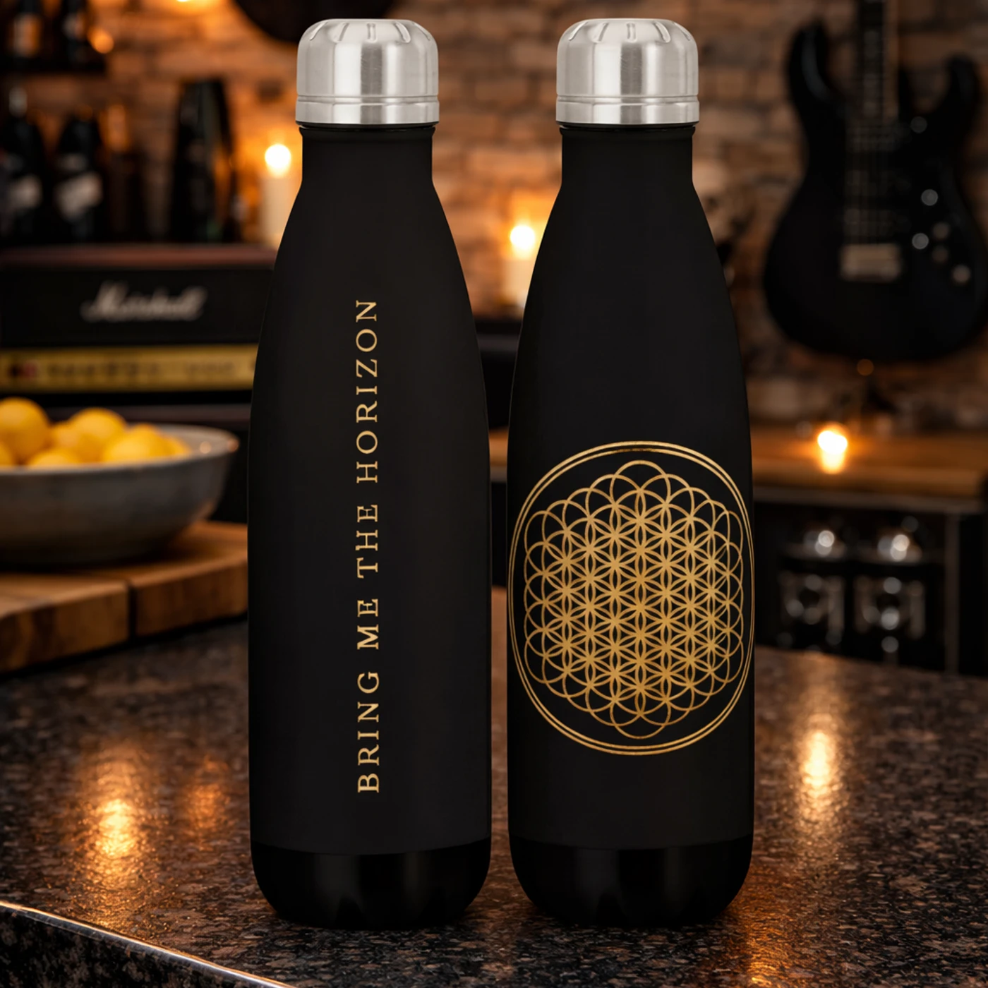 Rocksax Bring Me The Horizon Drink Bottle - Sempiternal