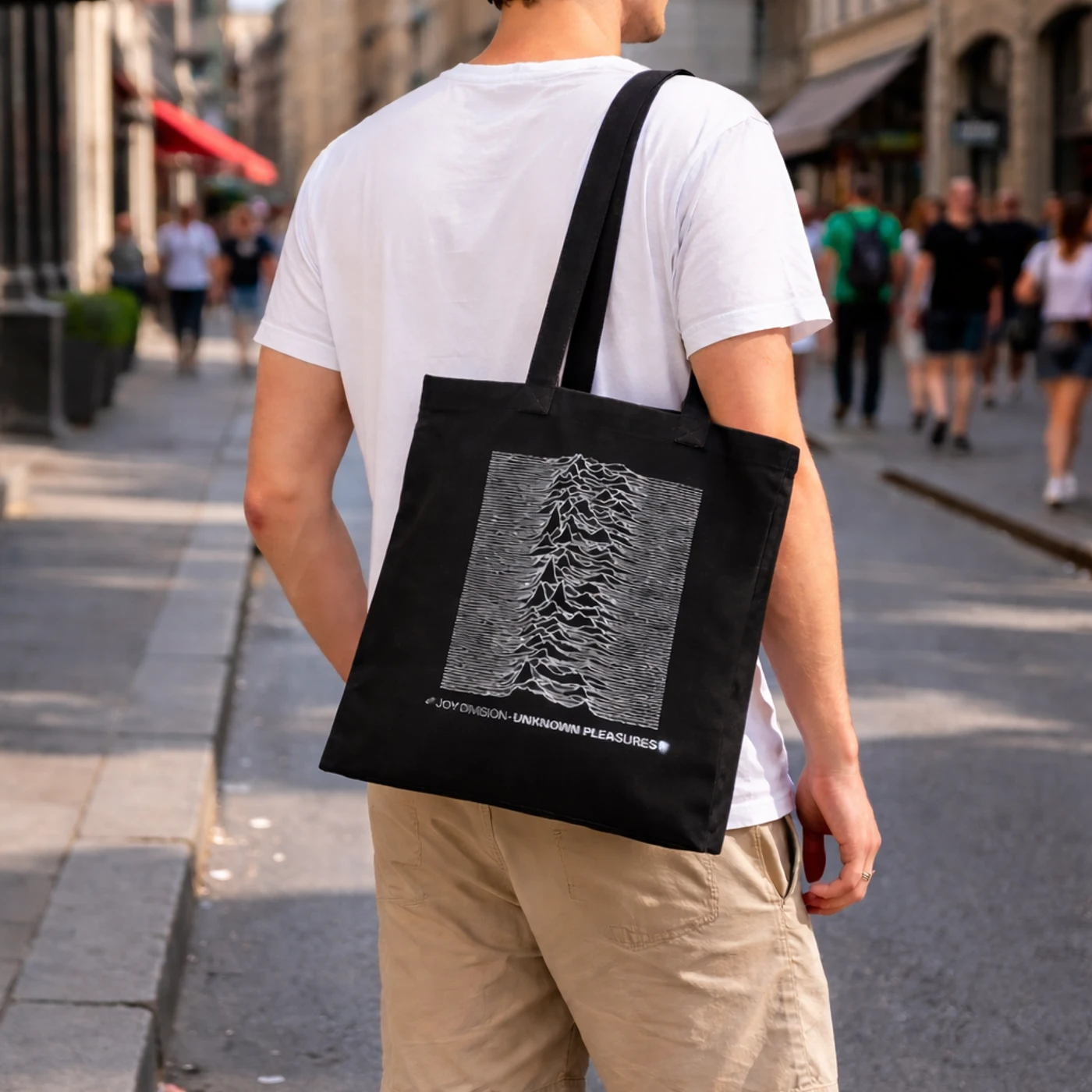 Rocksax Joy Division Tote Bag - Unknown Pleasures