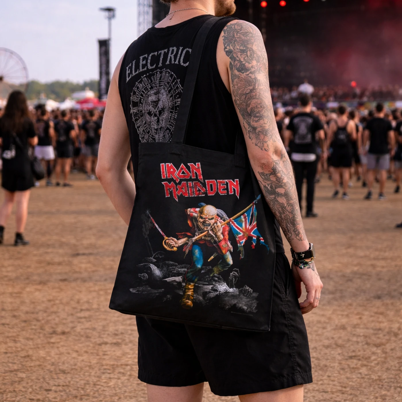 Rocksax Iron Maiden Tote Bag - Trooper