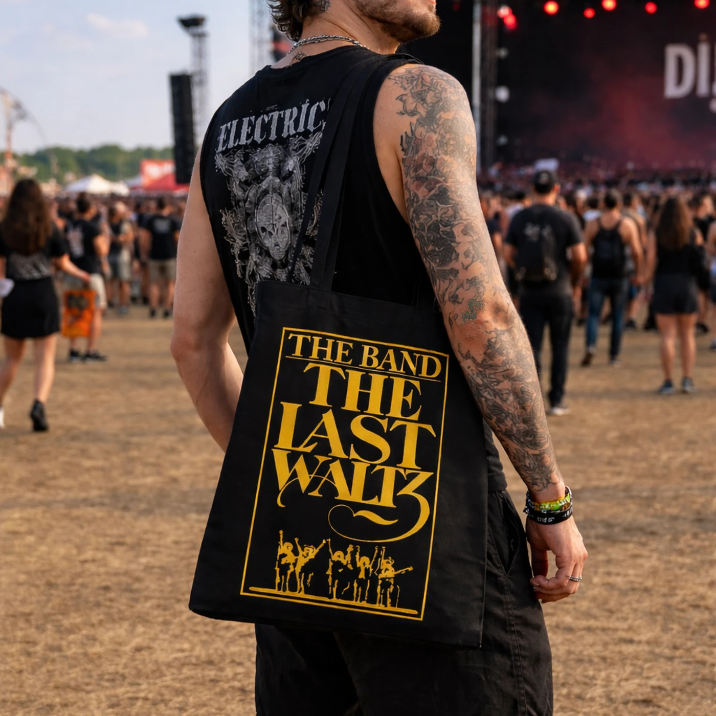 Rocksax The Band Tote Bag - The Last Waltz