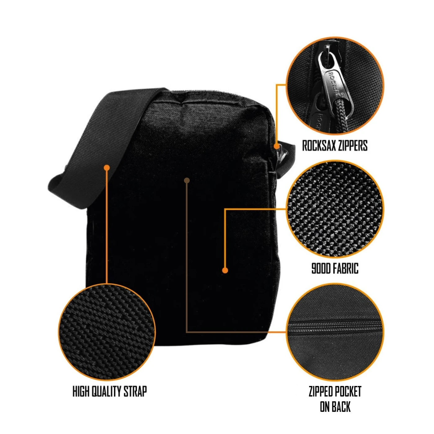 Rocksax Wu-Tang Clan Crossbody Bag - Triumph